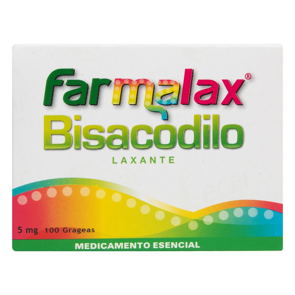 Farmalax Bisacodilo 5 mg – 100 cápsulas