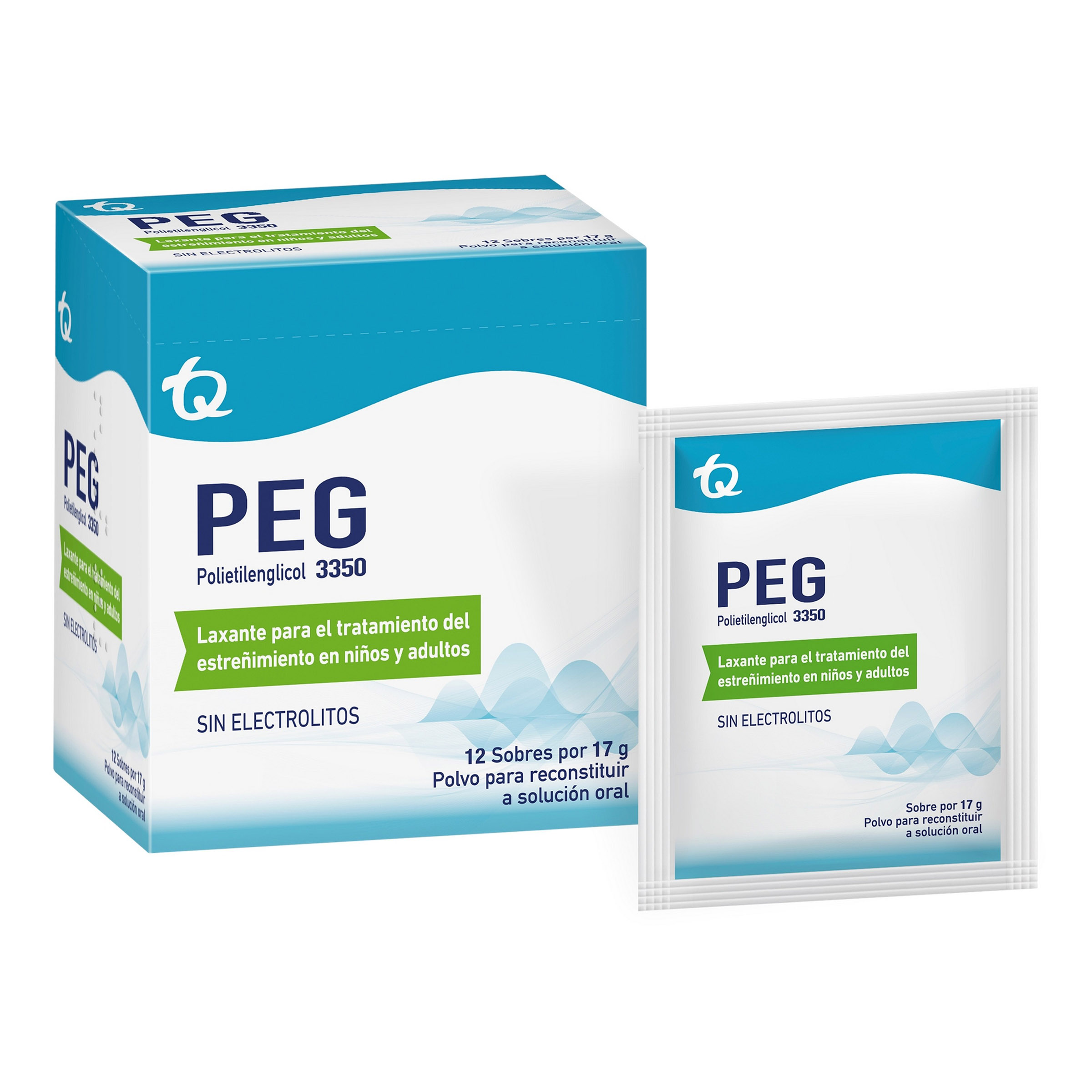 PEG 3350 12 SOBRES POLIETILENGLICOL