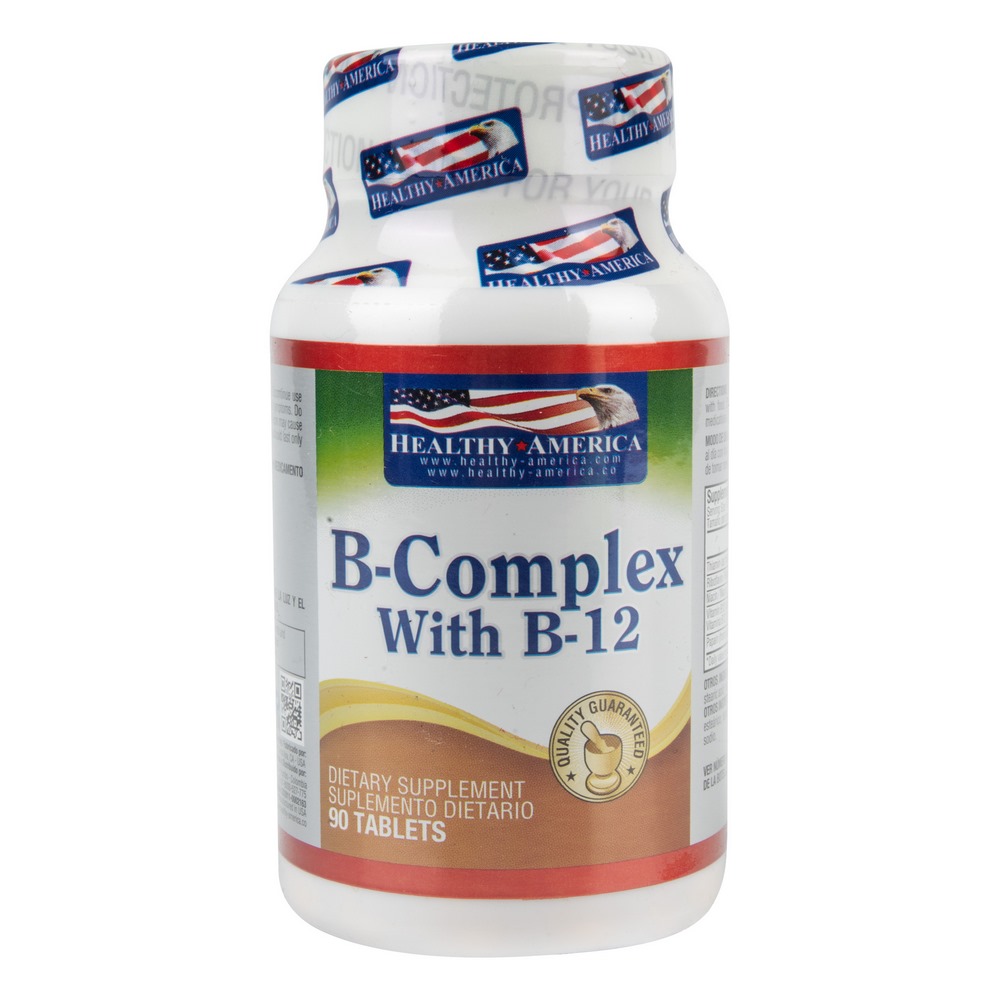 B-Complex con B-12 – 90 cápsulas