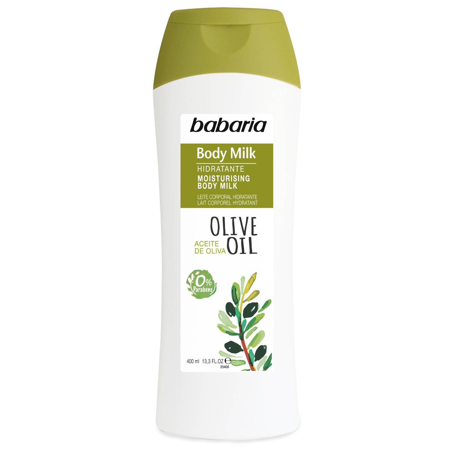 Babaria Body Milk Aceite de Oliva 400 ml
