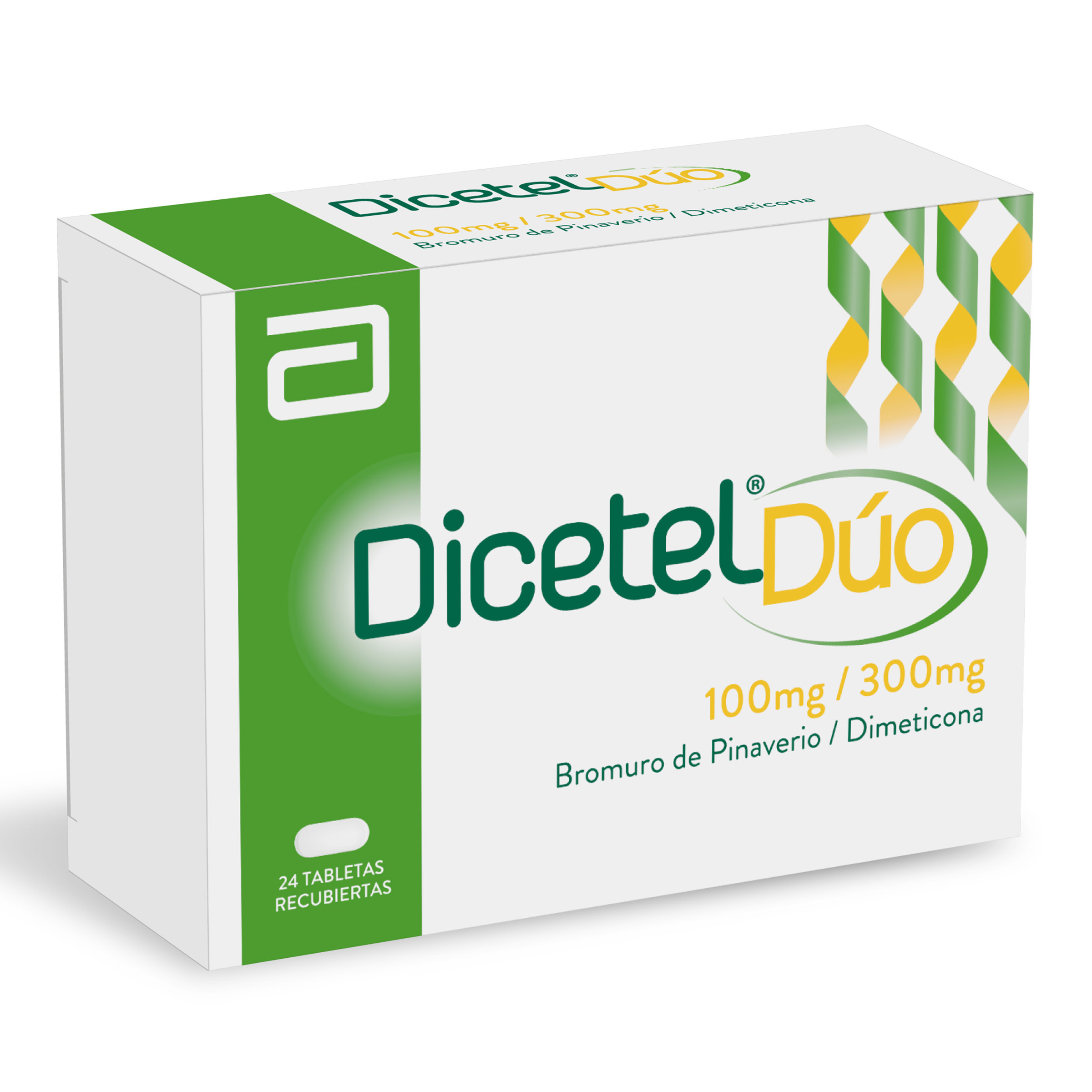 Dicetel Duo 100/300 mg 24 tabletas - Lafrancol