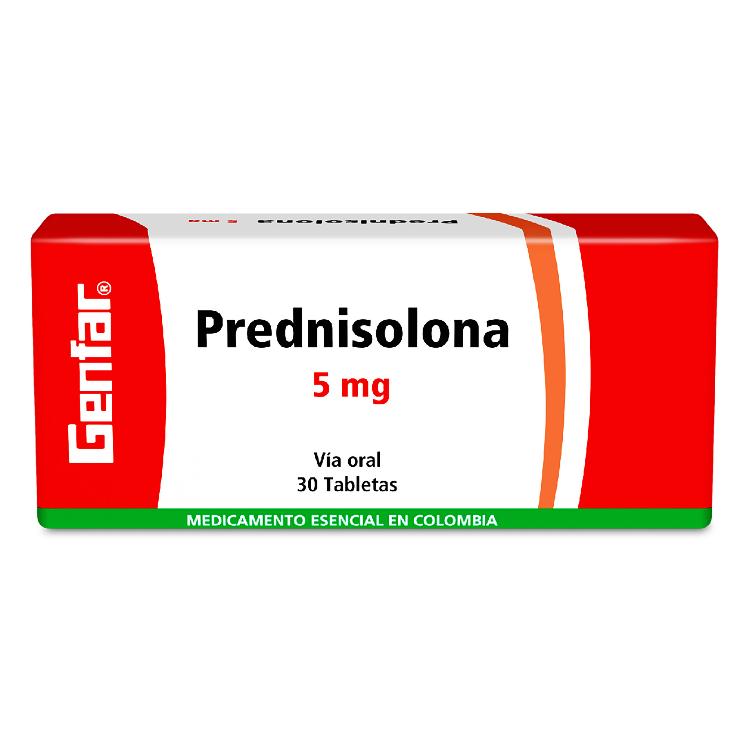 Prednisolona 5 mg 30 tabletas – GENFAR