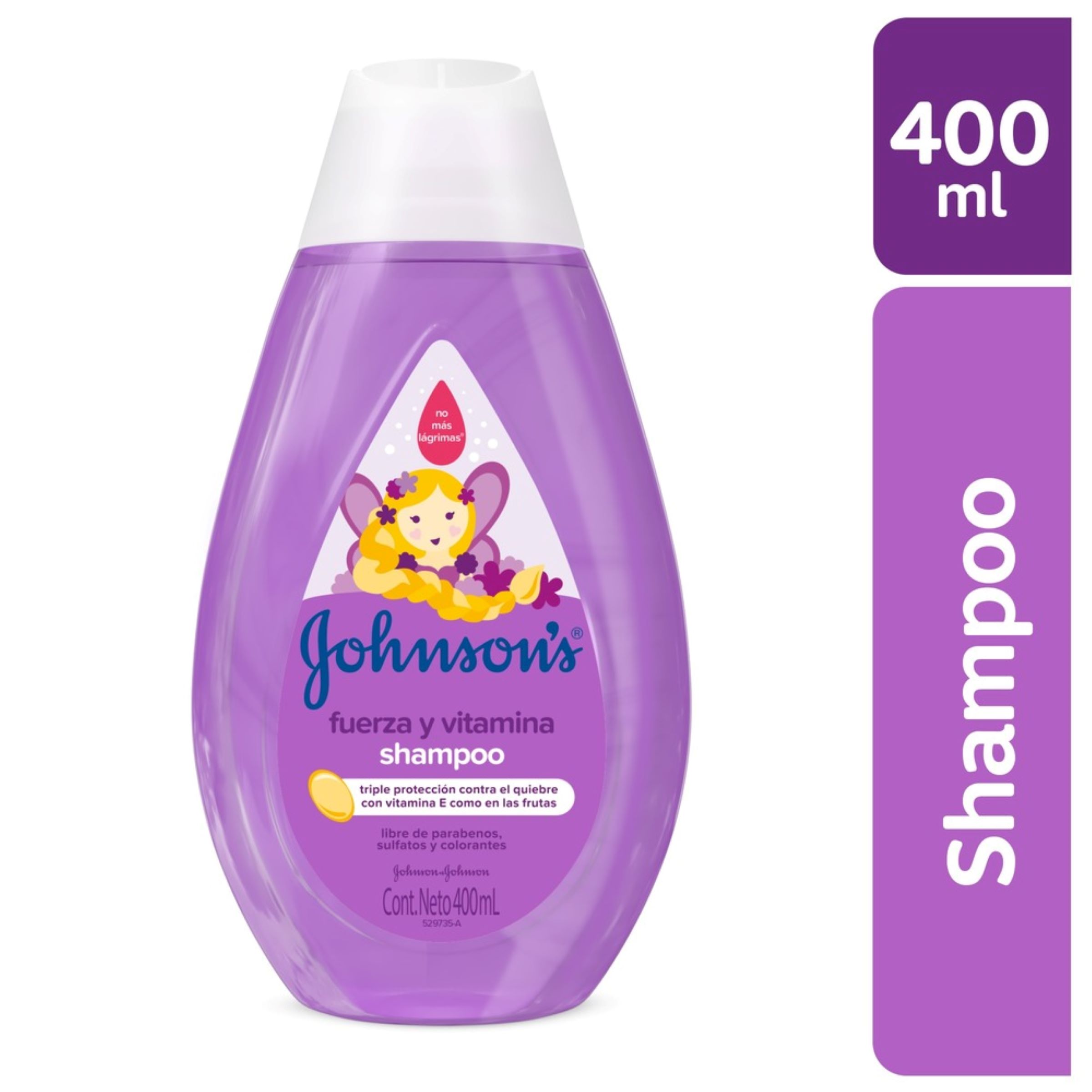 Cha JJ Baby Champú 400 ml – Fuerza y Vitamina E