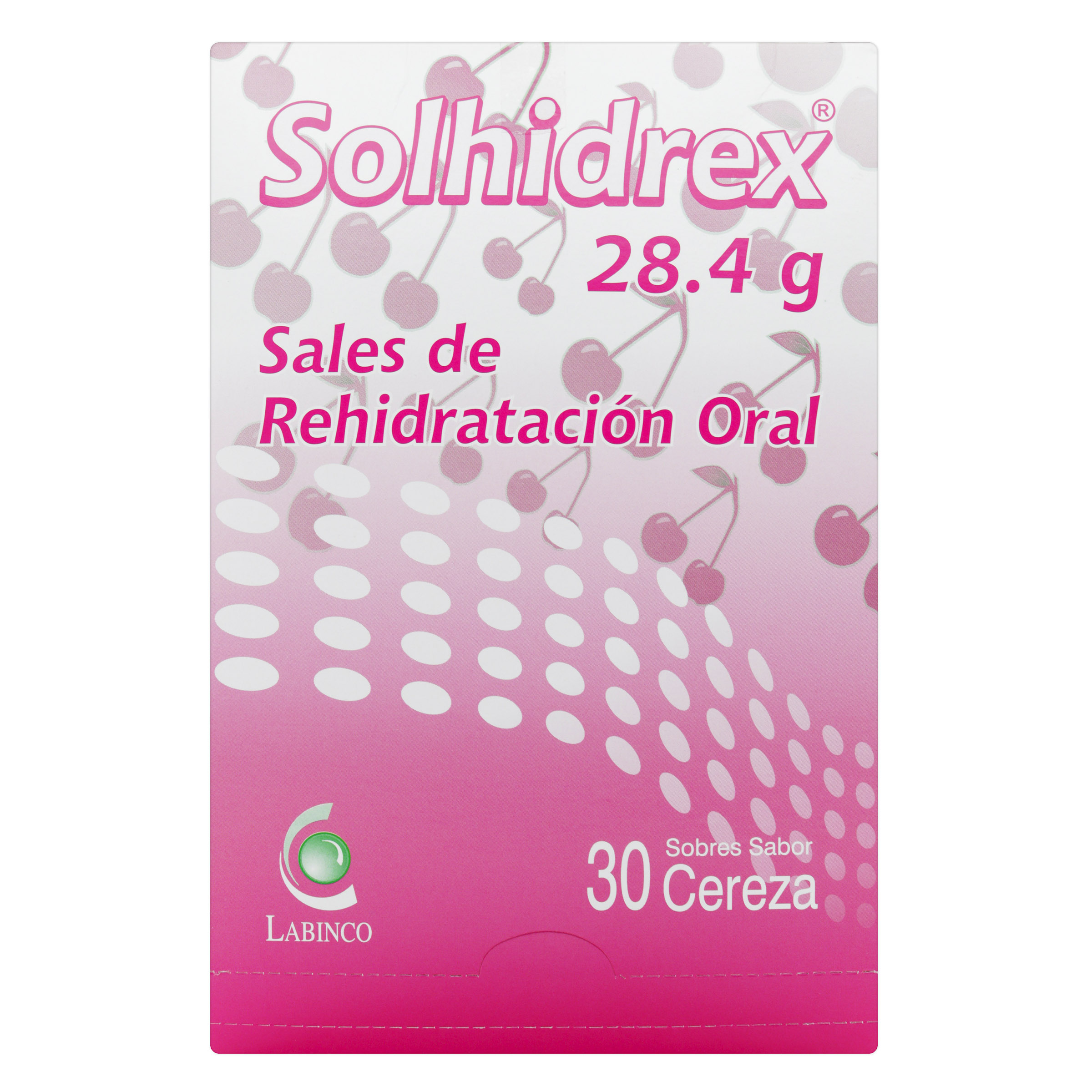Solhidrex sabor cereza – 30 sobres