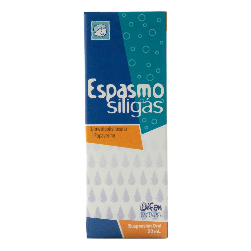 Espasmo Siligas Gotas 30 ml Papaverina-Dimetilpolisiloxano