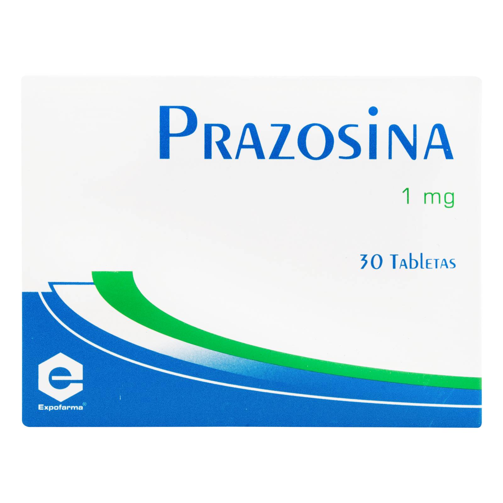 Prazosina 1 mg - 30 tabletas | Richmond