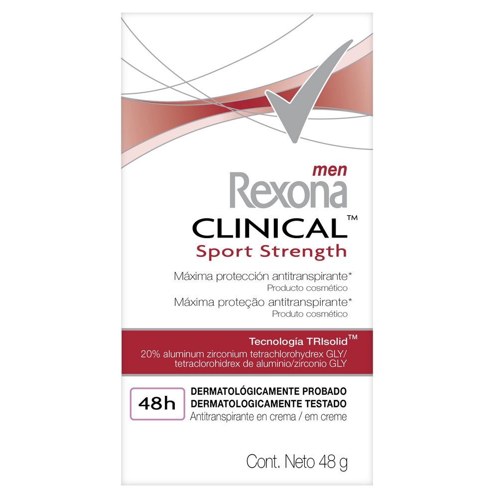 Rexona Clini Solid Sport 48 g Desodorante Barra