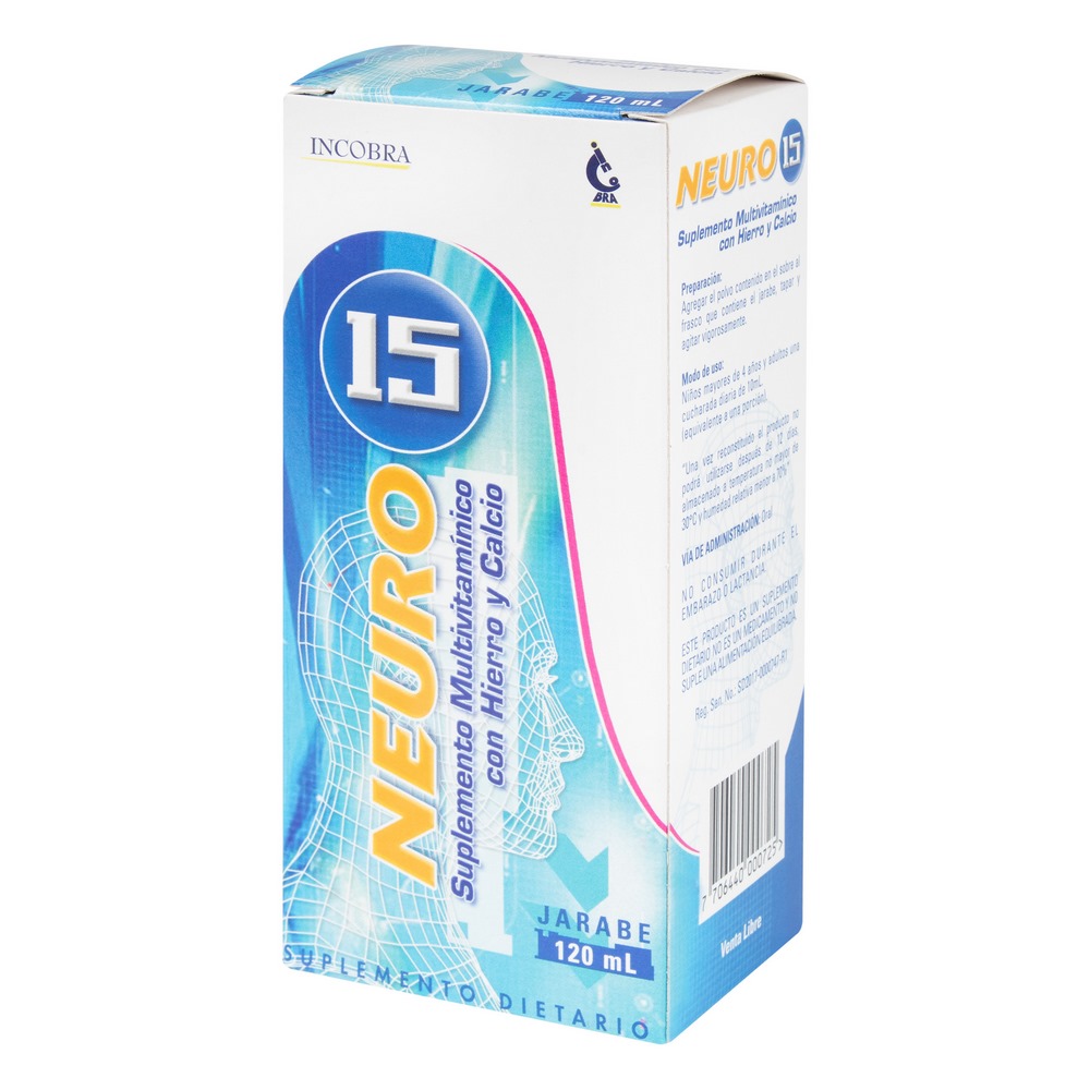 Neuro 15 Jarabe 120 ml Multivitamínico