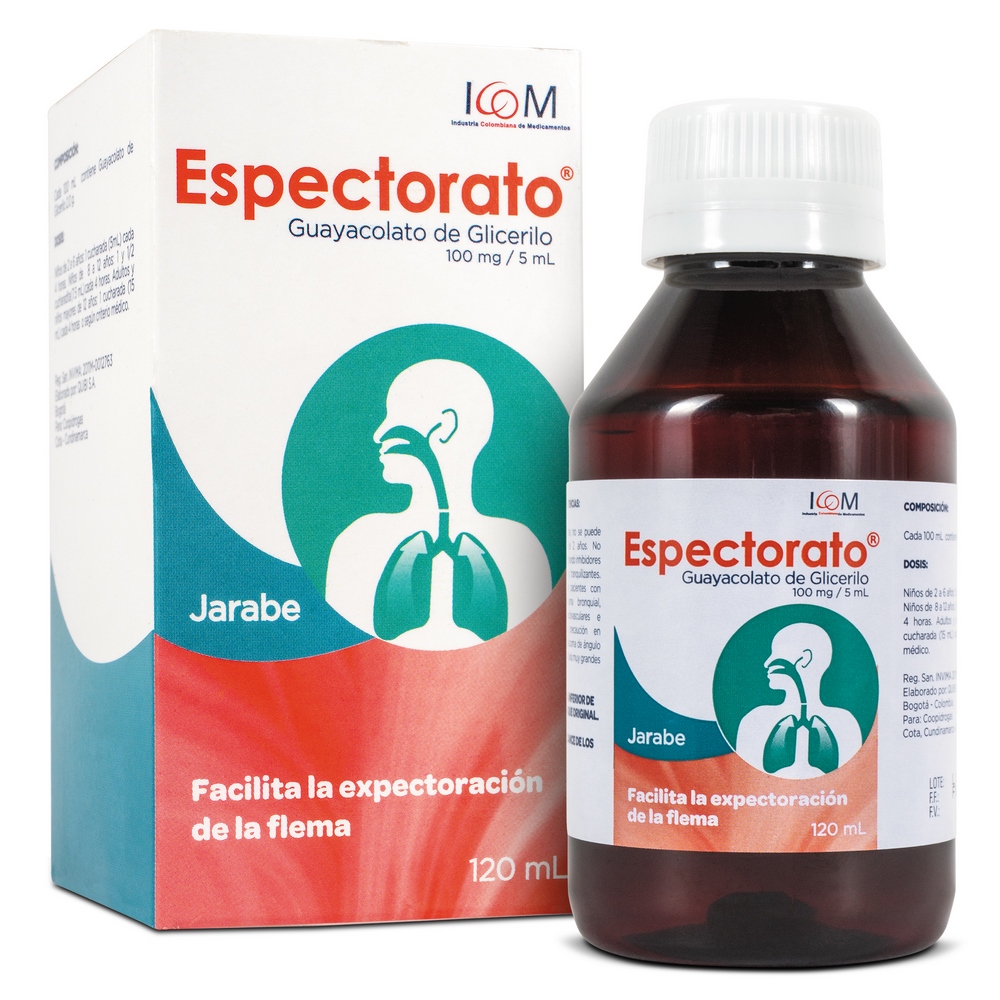 ESPECTORATO 100 mg/5 mL JBE 120 mL – Guayacolato de glicerilo