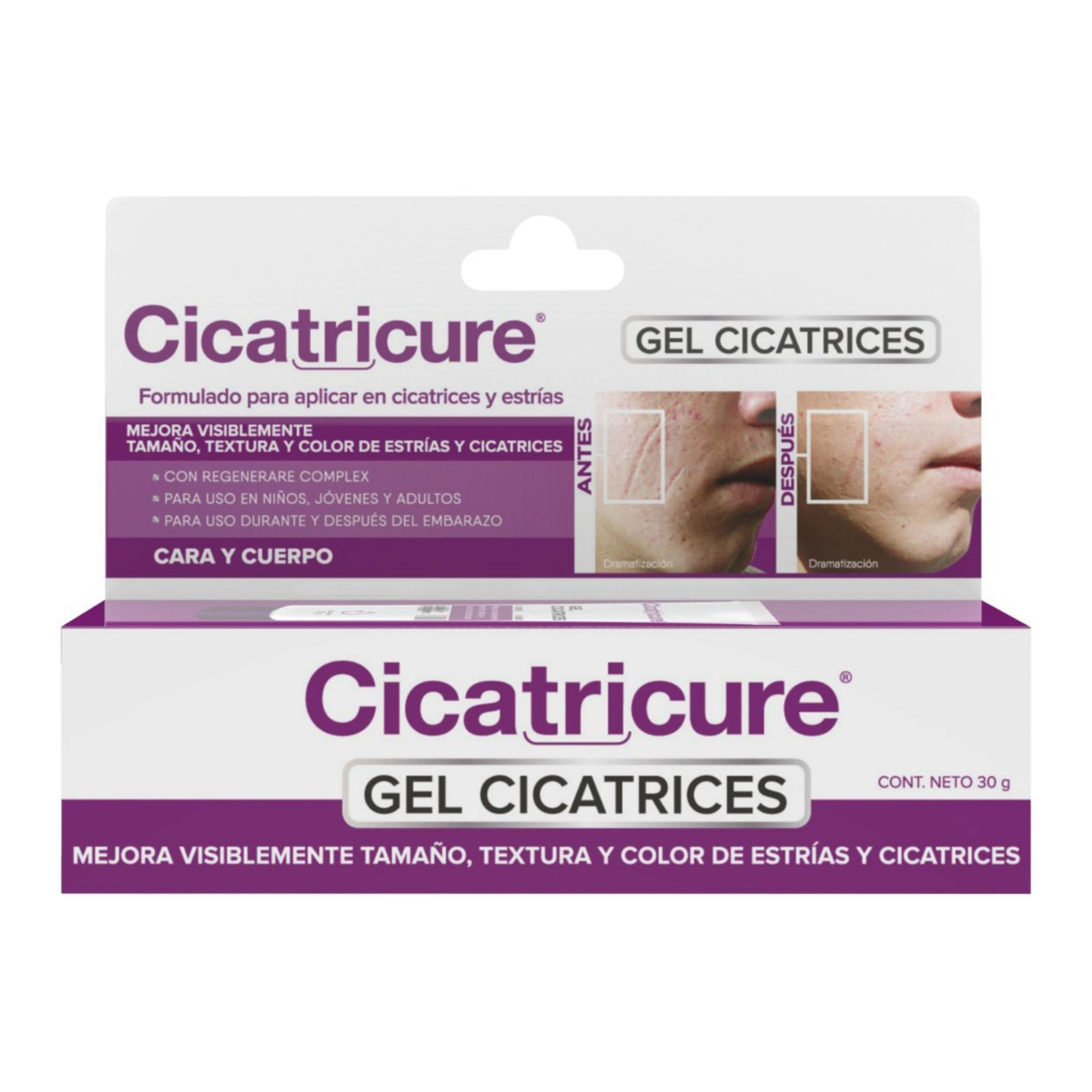 Cicatricure Gel 30 g – tratamiento de cicatrices
