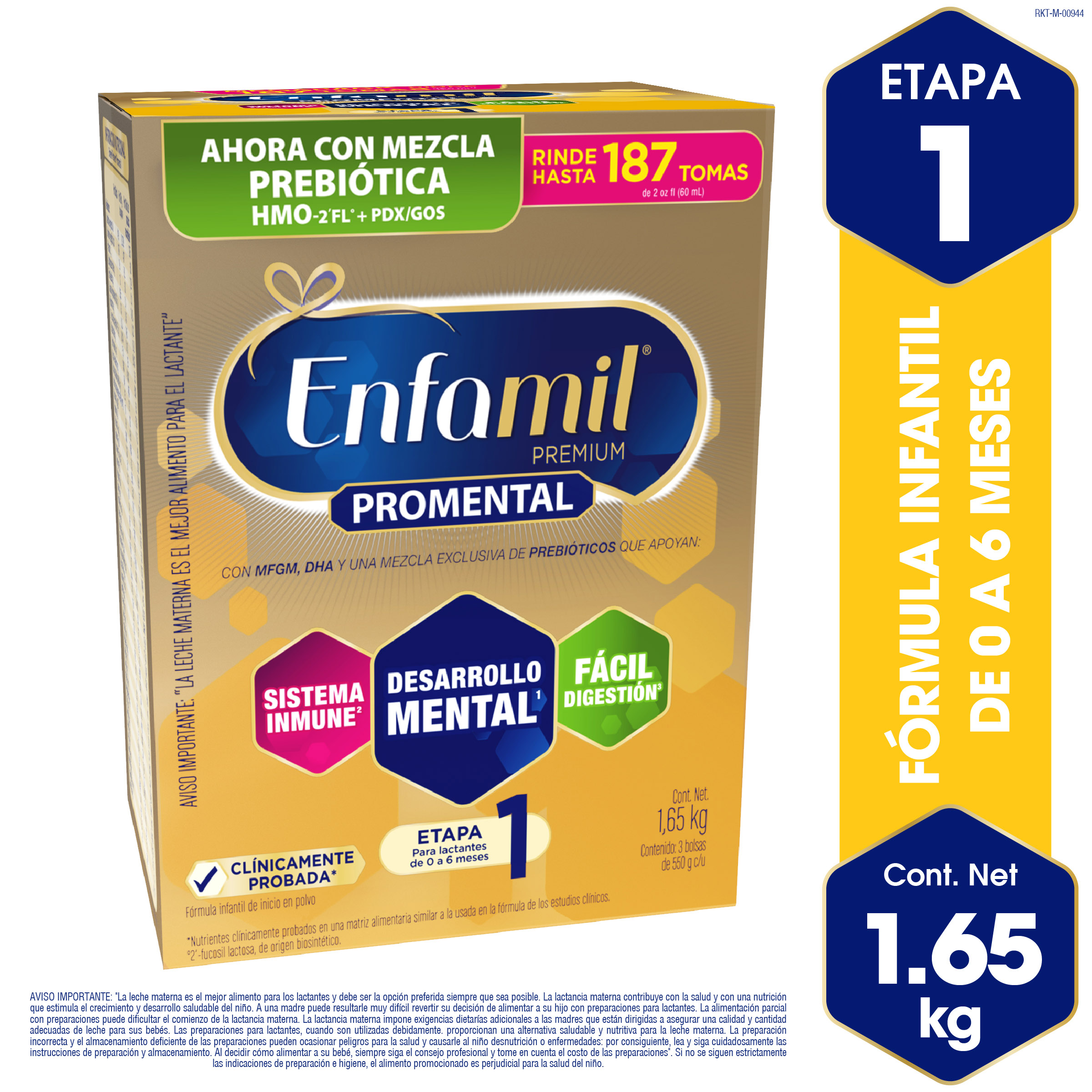 Enfamil ETA.1 Leche en polvo 1650 g - Mead Johnson