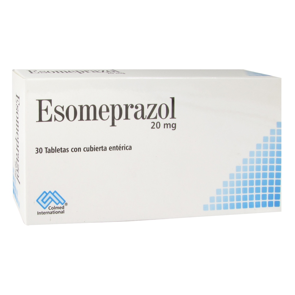 Esomeprazol 20 mg – 30 tabletas (Procaps)