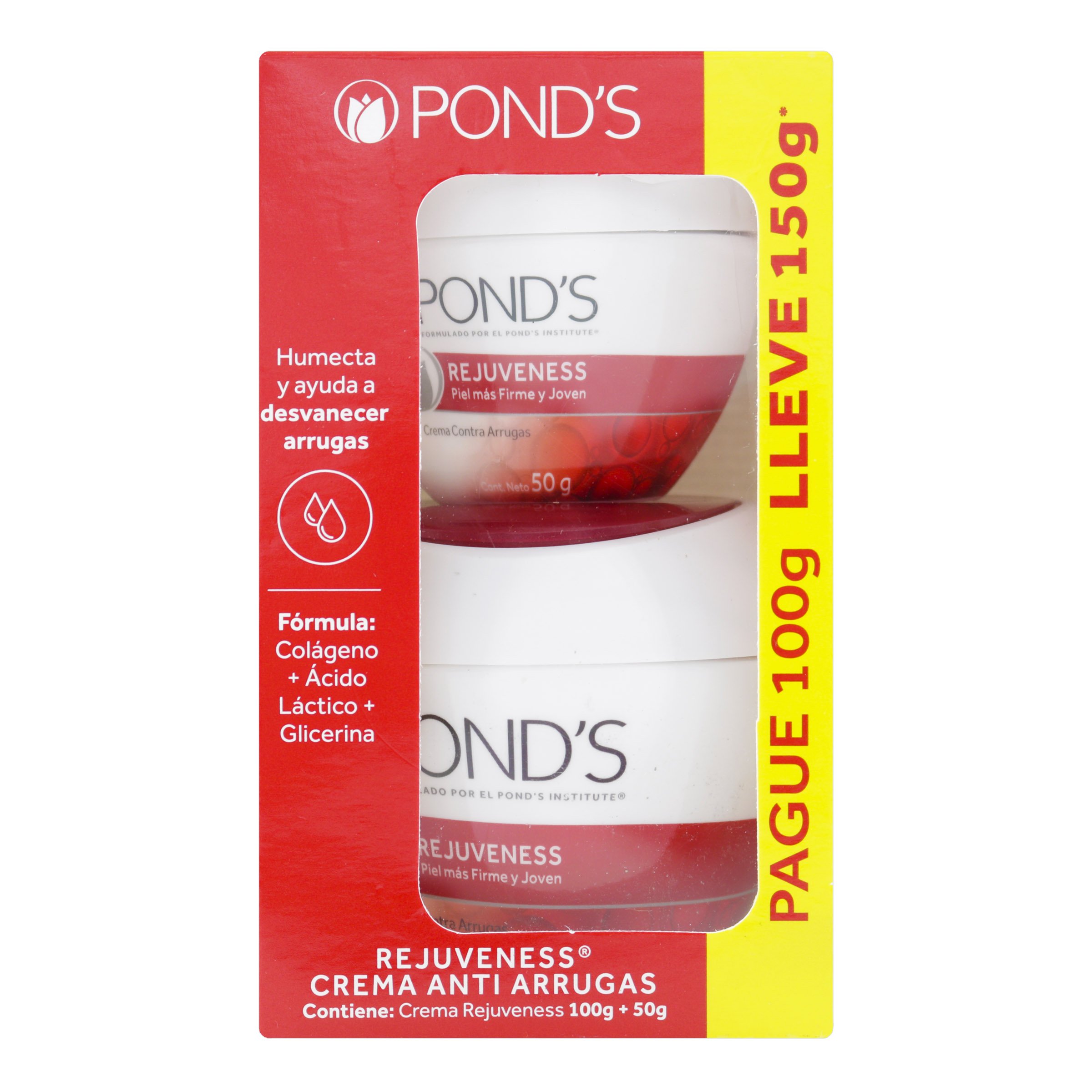 Pond's Crema Rejuvenecedora 100 g + 50 g