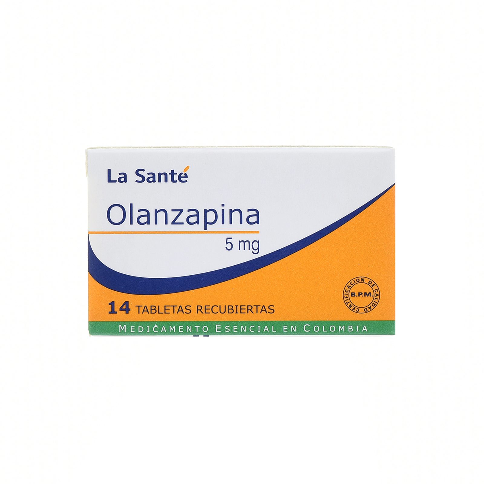 Olanzapina 5 mg – 14 tabletas | La Santé