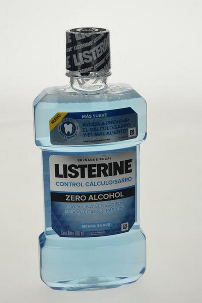 Listerine Control Cálculo Zero 500 ml - Enjuague Bucal