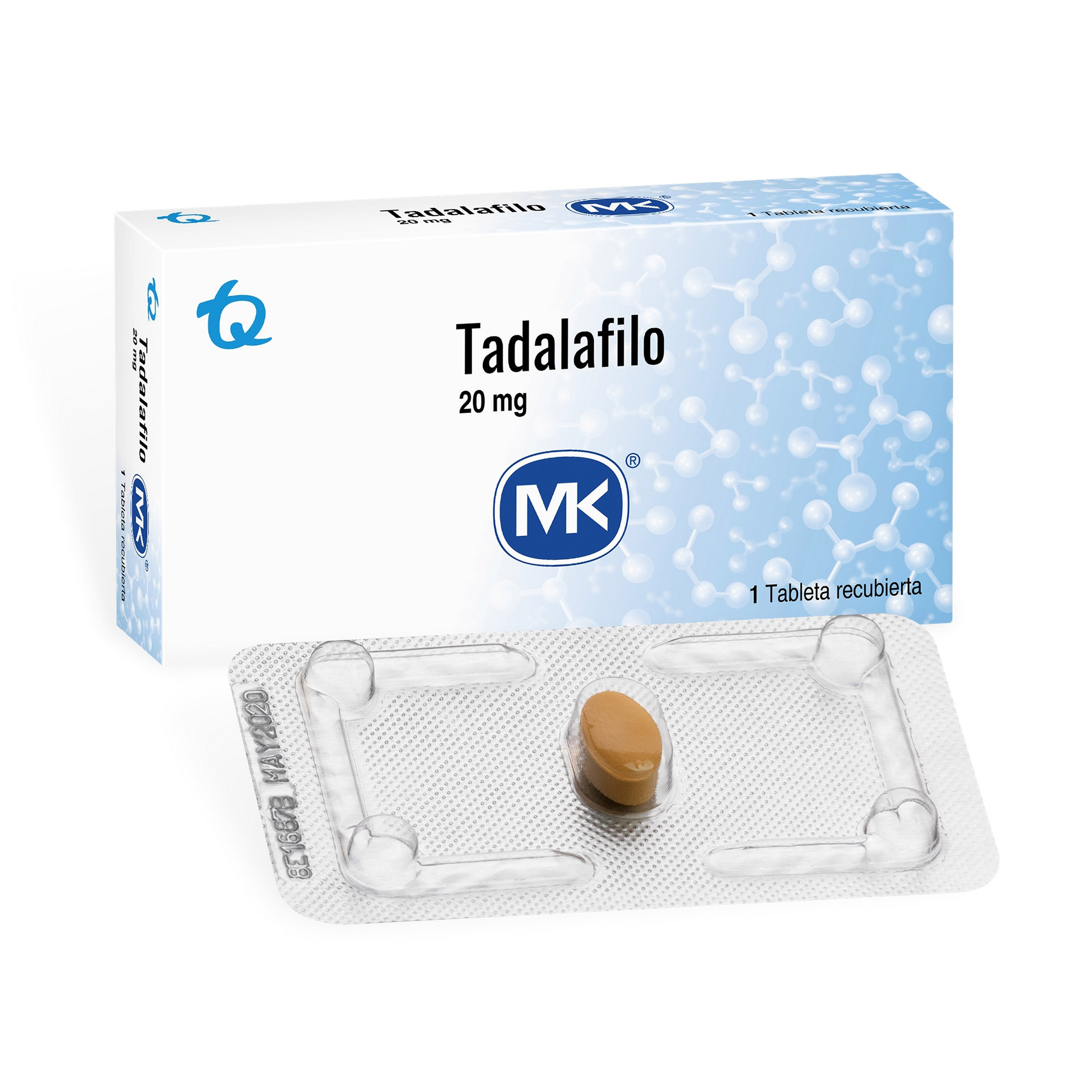 Tadalafilo 20 mg – Tableta (TECNOQUIMICAS S.A.)