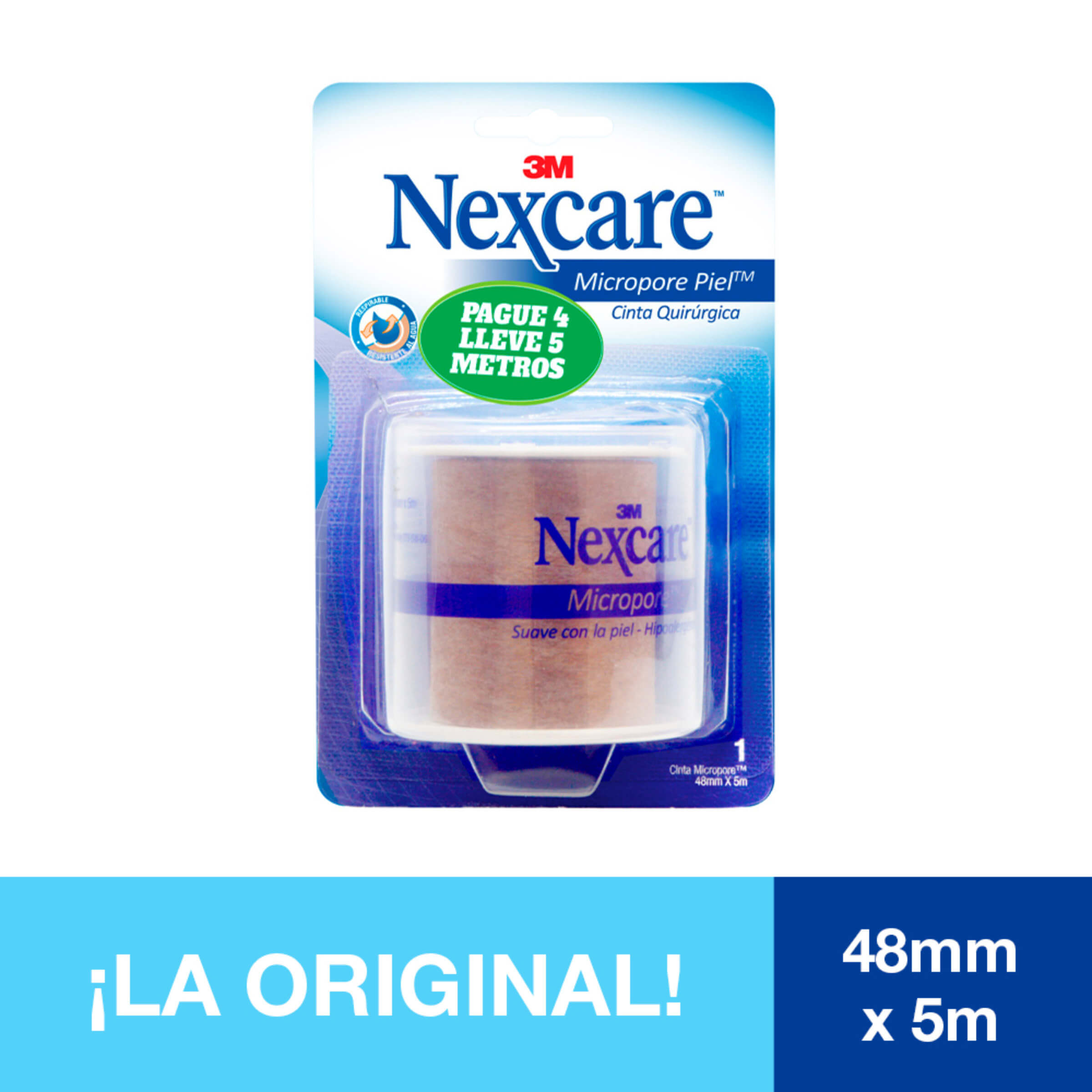 Micropore Piel 48x5 – Esparadrapos