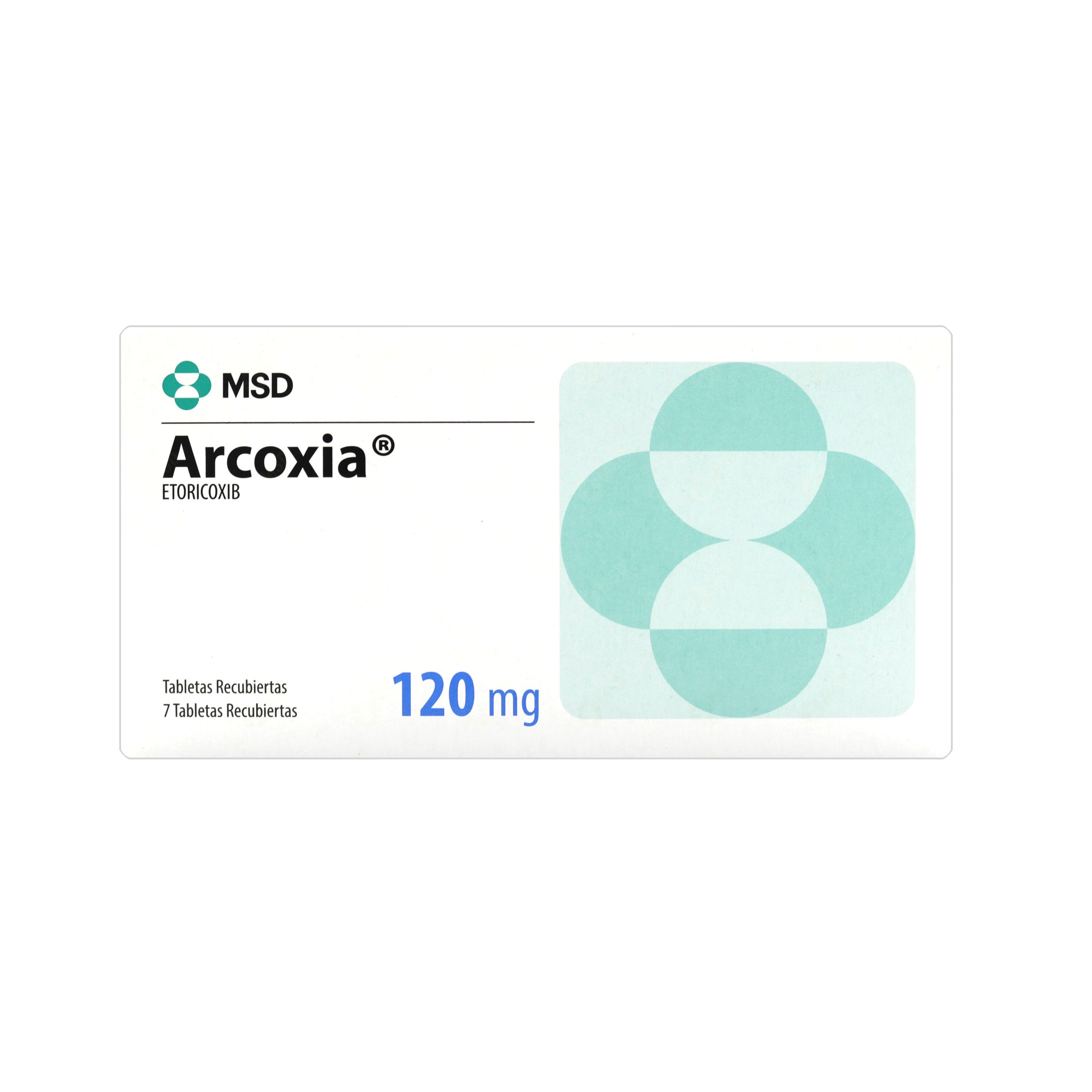 Arcoxia 120 mg – 7 tabletas