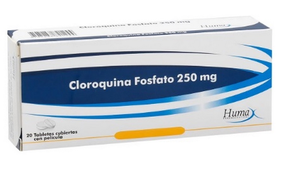 Cloroquina 250 mg – 20 tabletas (Humax)