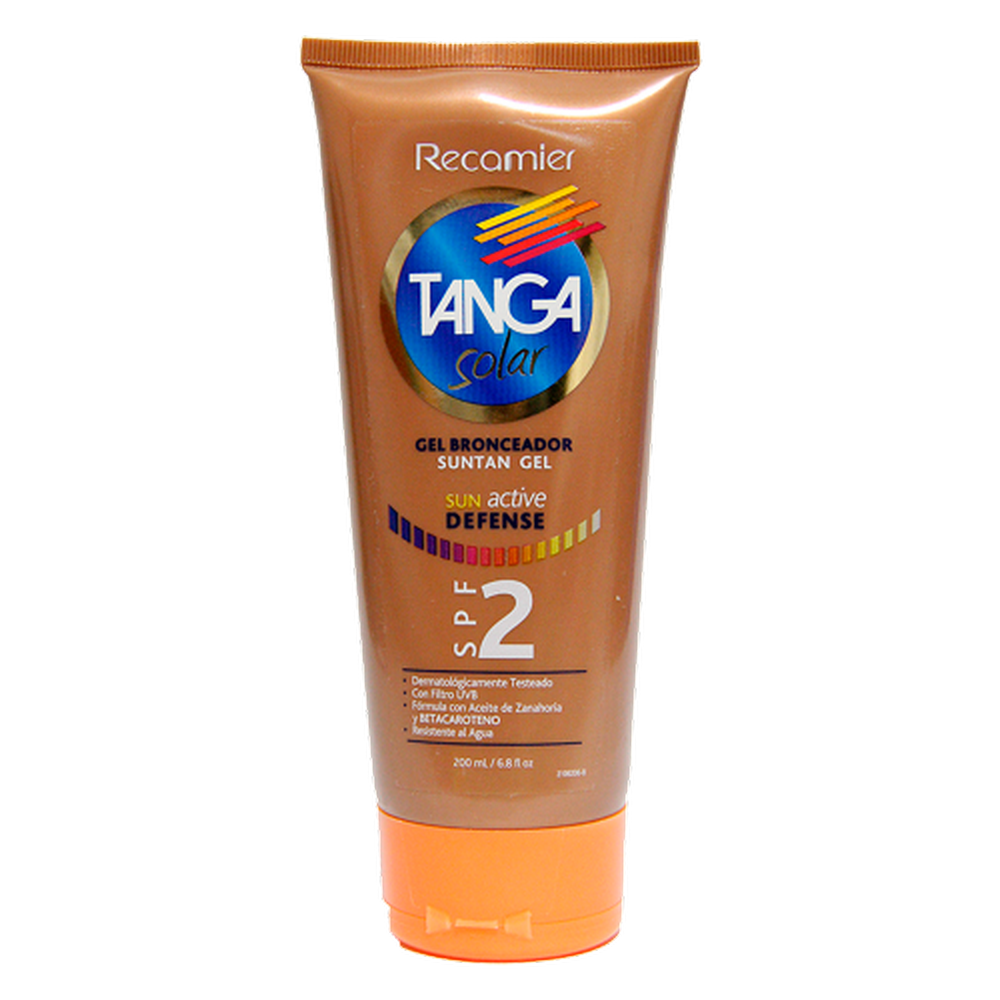 Bronceador Gel FPS 2 200 ml – Recamier