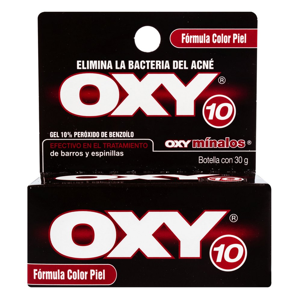 OXY 10 Gel Color Piel 30 g - Peróxido de Benzoilo