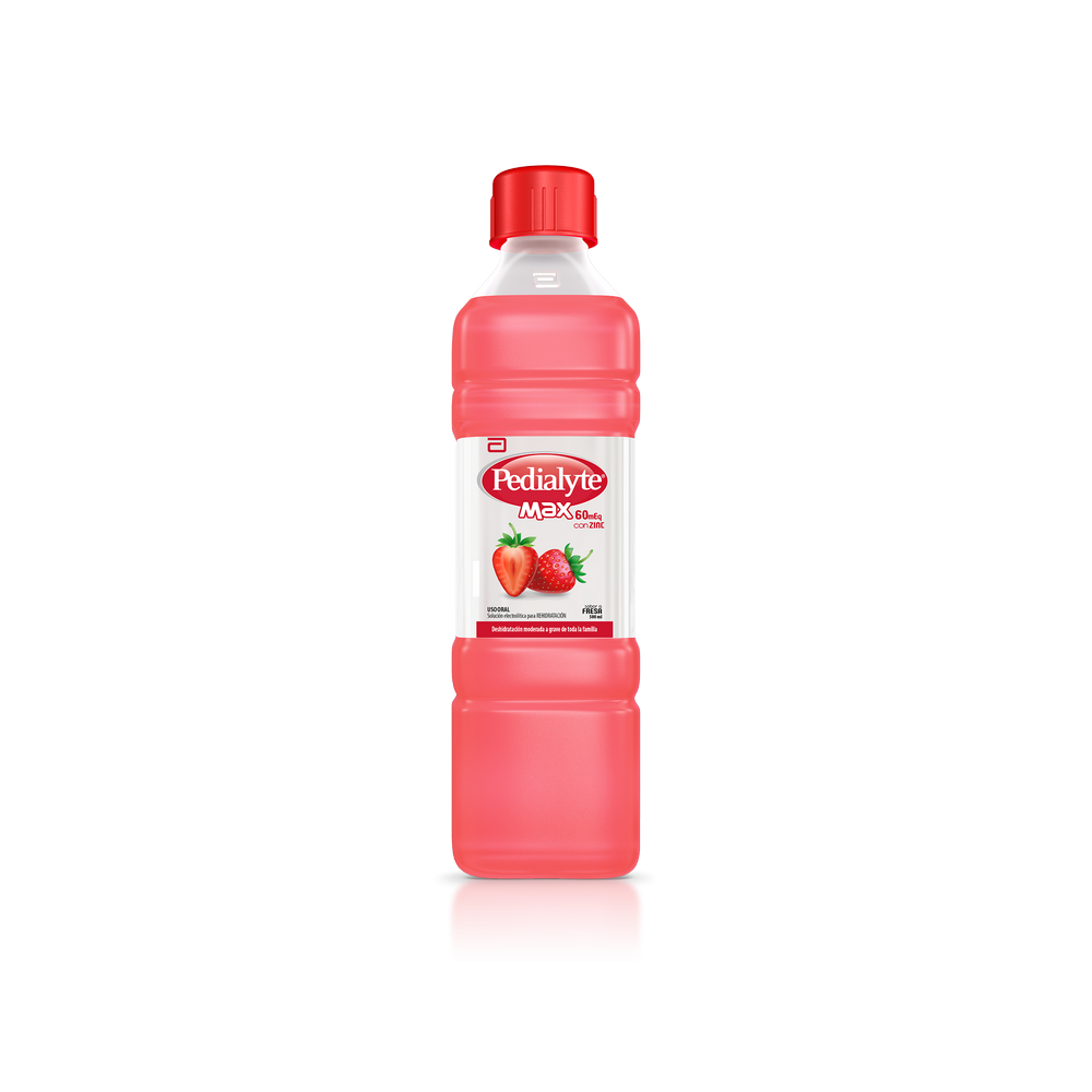 Pedialyte Max con Zinc Fresa 500 ml