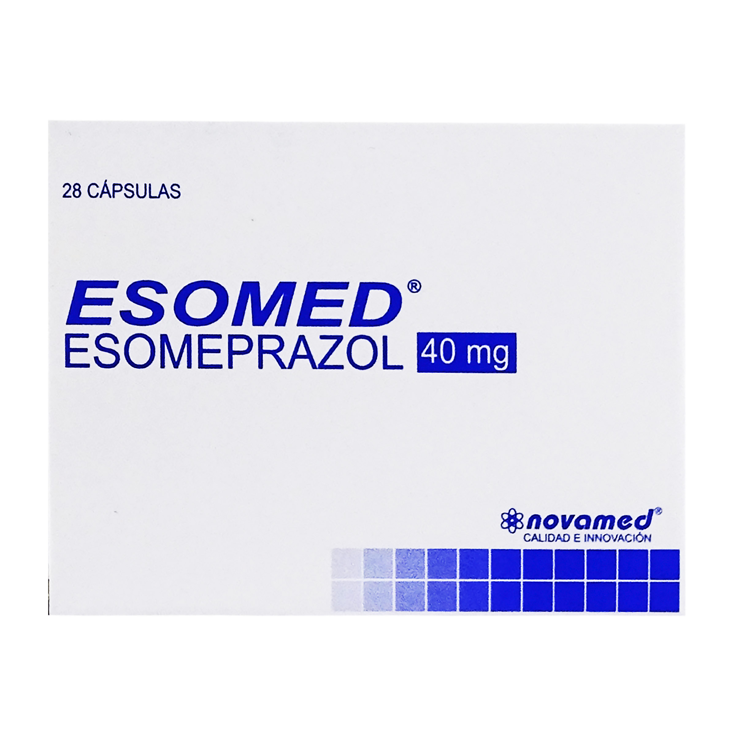 Esomed 40 mg – Esomeprazol, 28 cápsulas (NOVAMED S.A.)