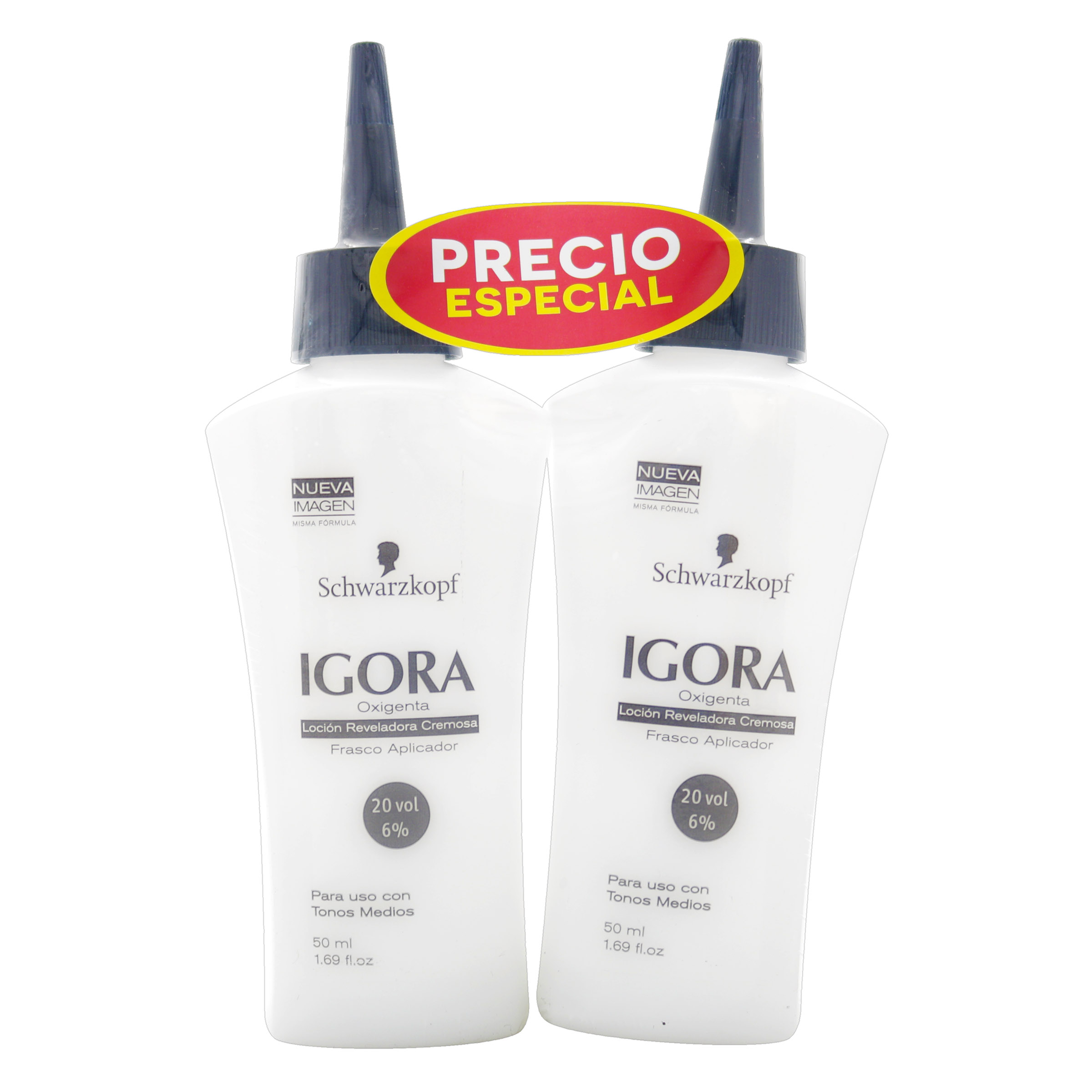 Oxigenta Vital 20 vol – 50 ml para tintes capilares