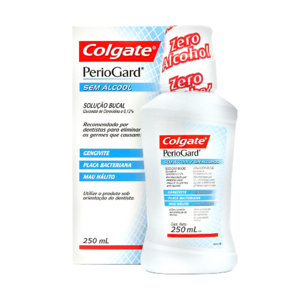 Enjuague bucal Colgate PerioGard sin alcohol 250 ml