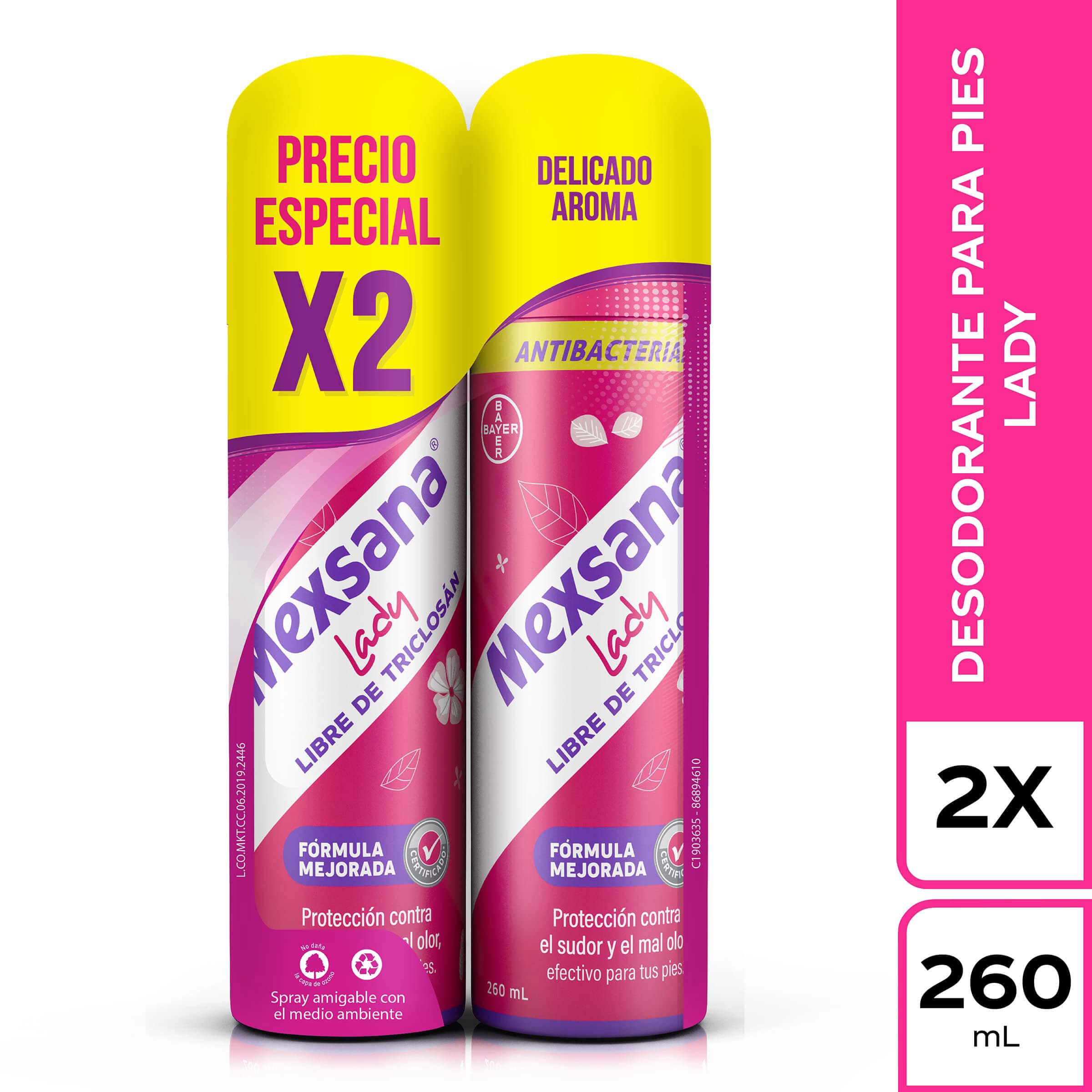 Mexsana Lady Spray 260 ml – Desodorante