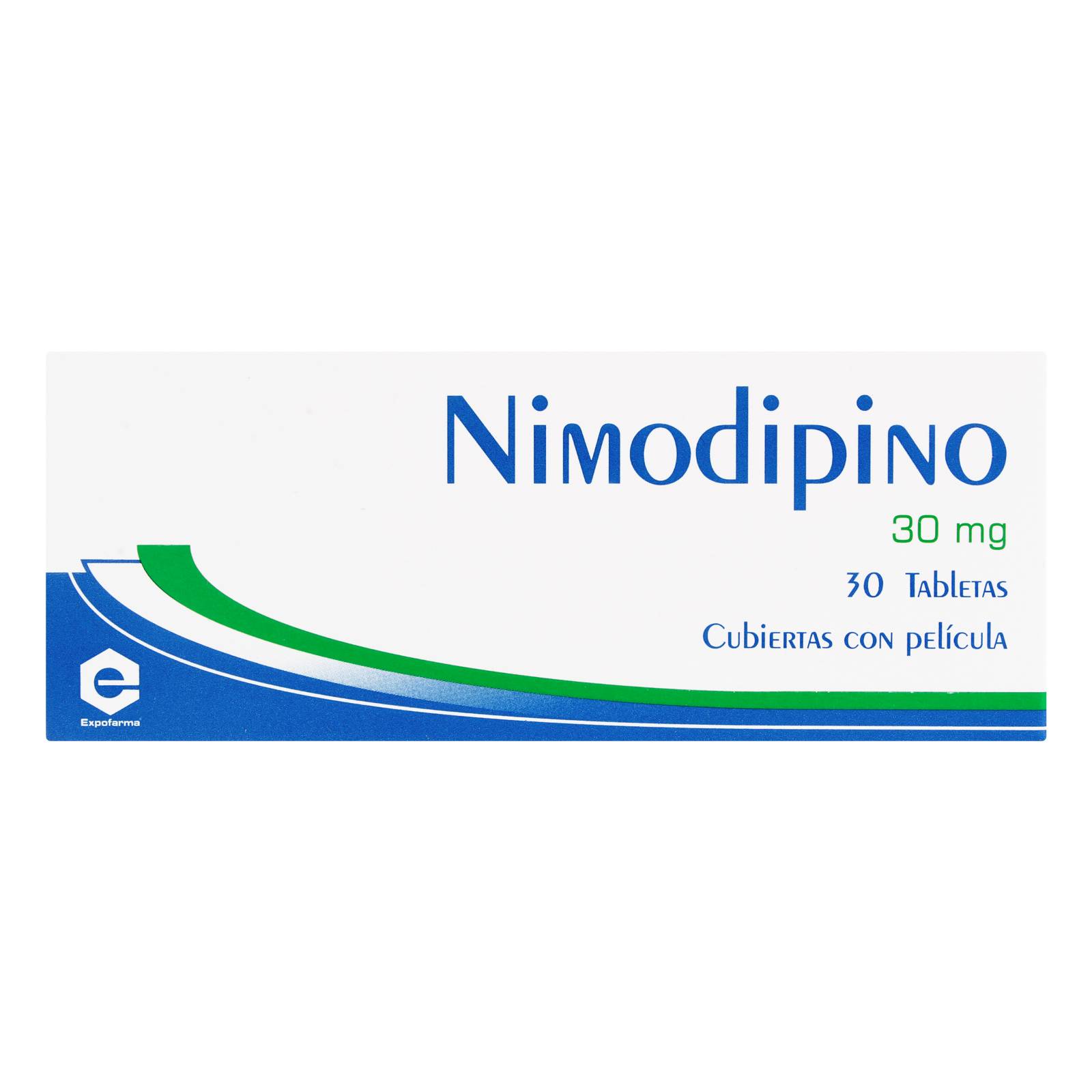 NIMODIPINO 30 mg 30 tabletas