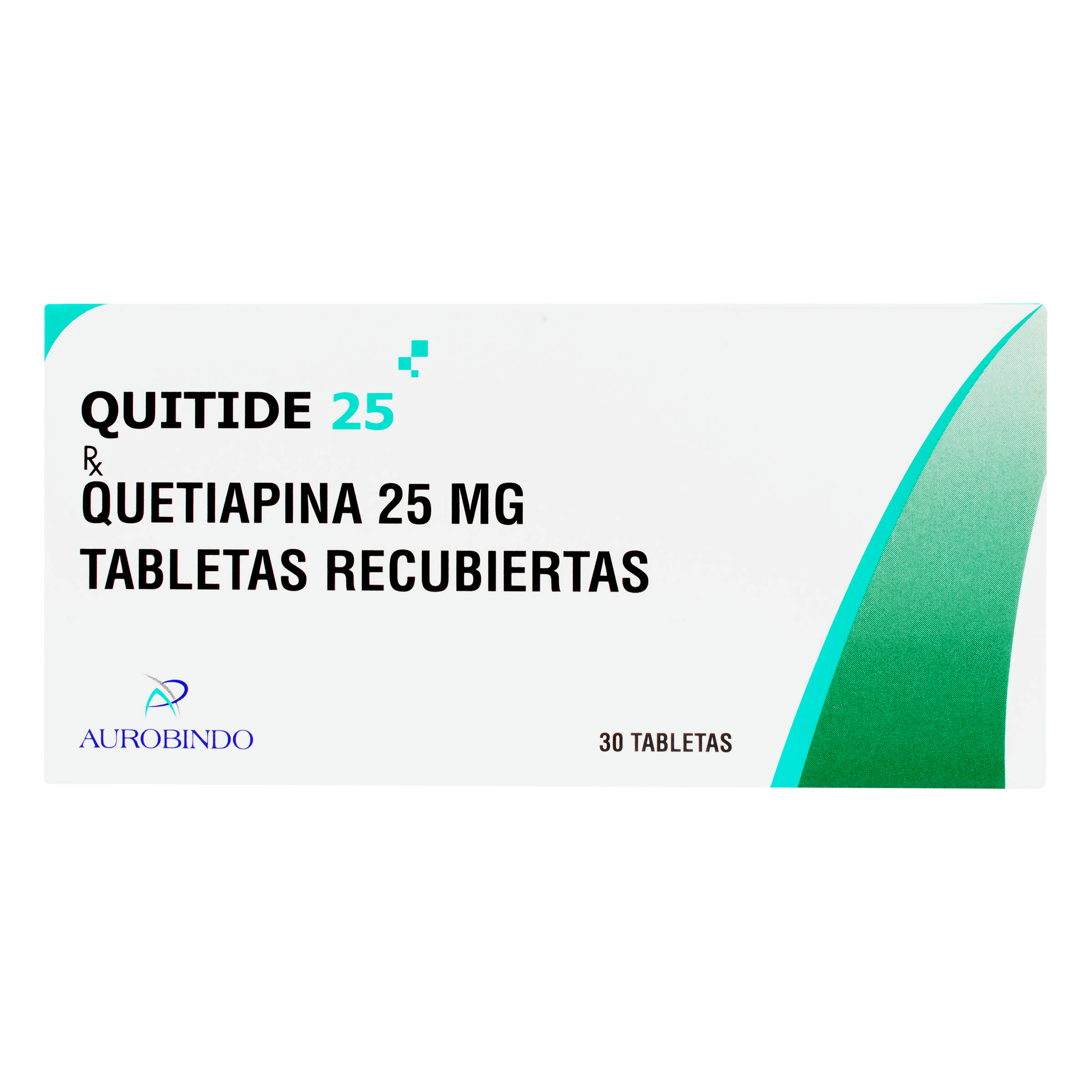 Quitide 25 mg, 30 tabletas – Fumarato de Quetiapina (NOVAMED S.A.)