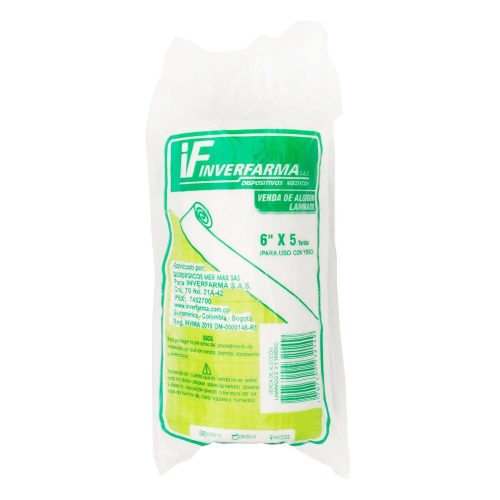 Algodón laminado Inver Farma 6x5