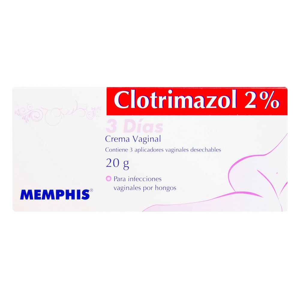 Clotrimazol 2% crema vaginal 20 g