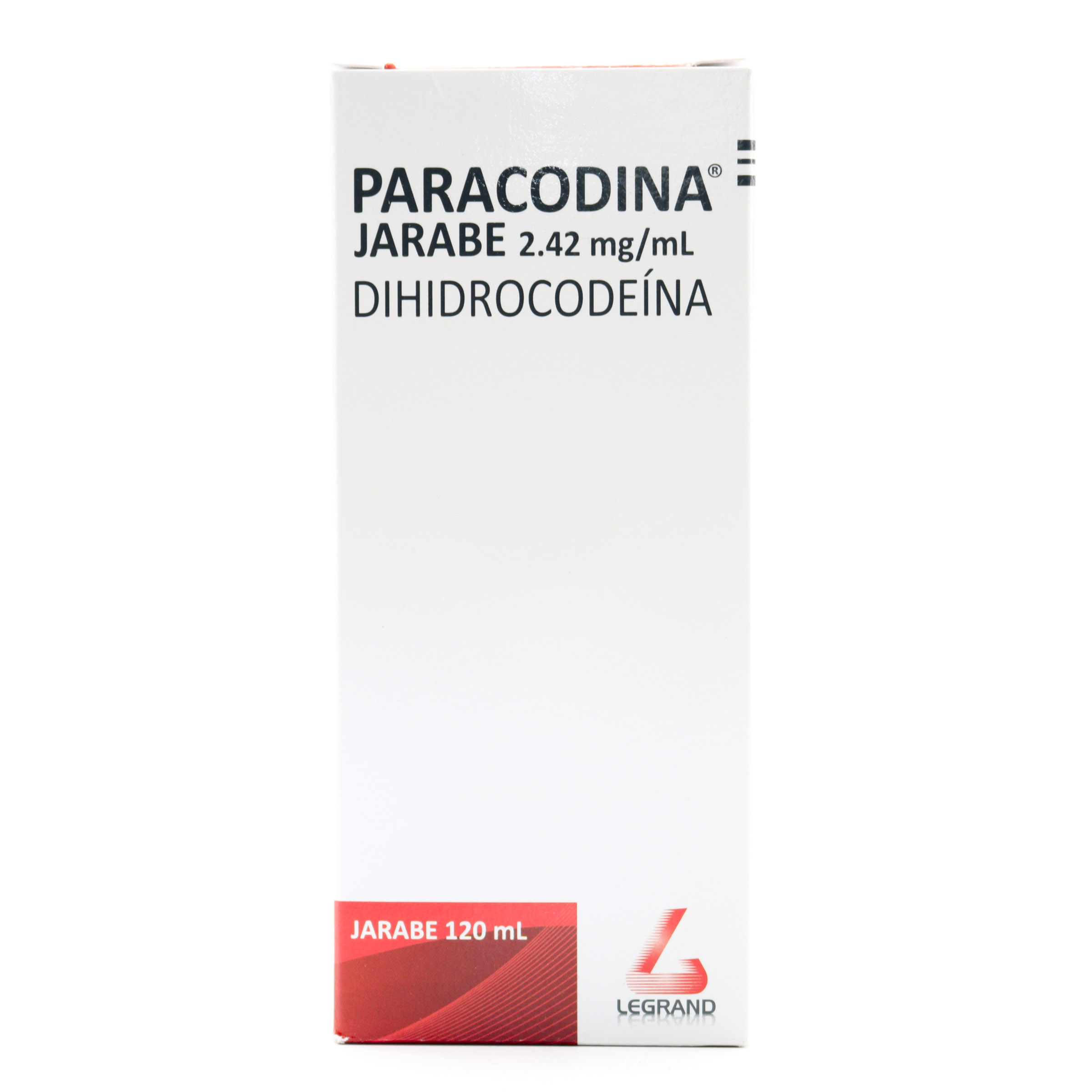 Paracodina Jarabe 120 ml – Dihidrocodeína
