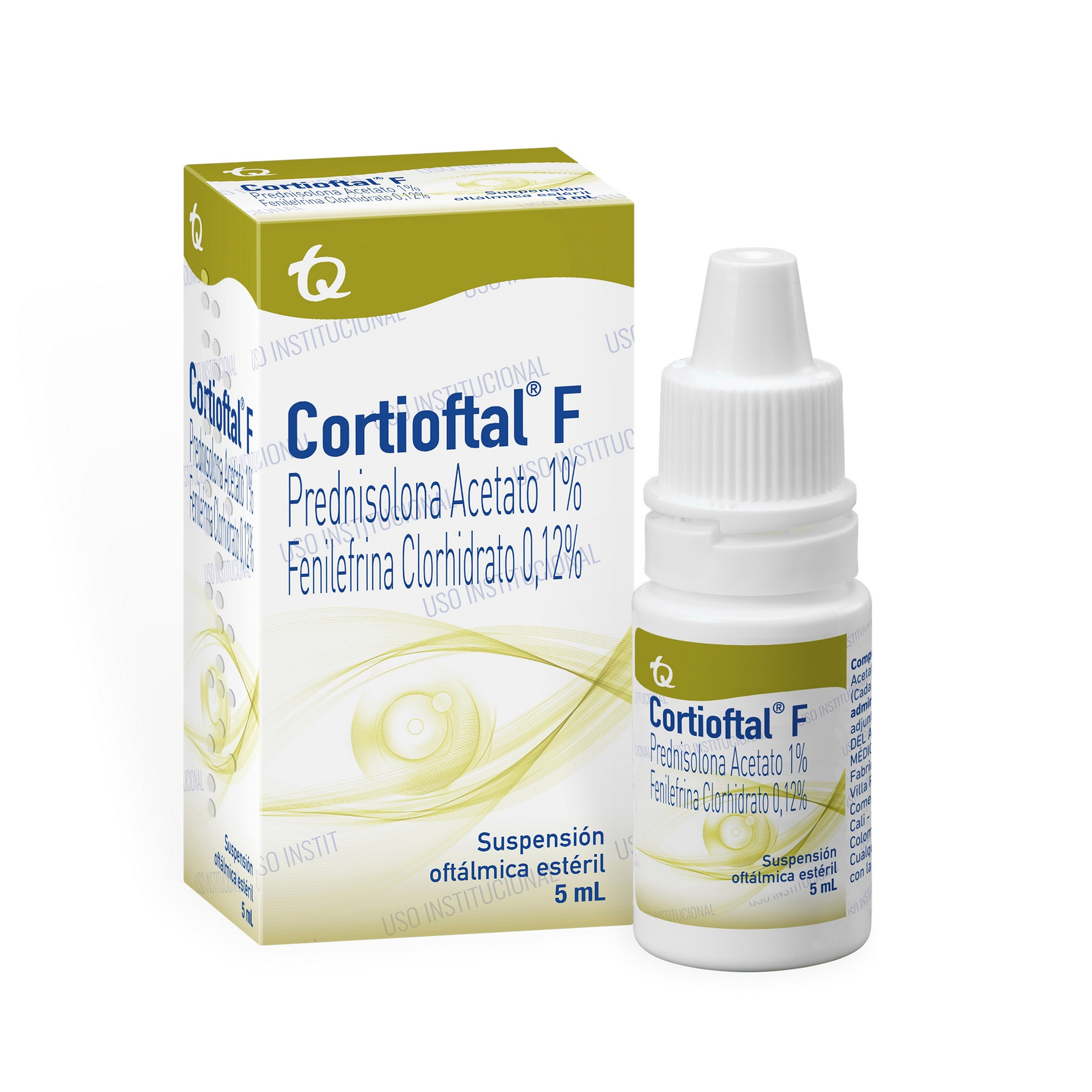 Cortioftal F – Gotas Oftálmicas Prednisolona + Fenilefrina