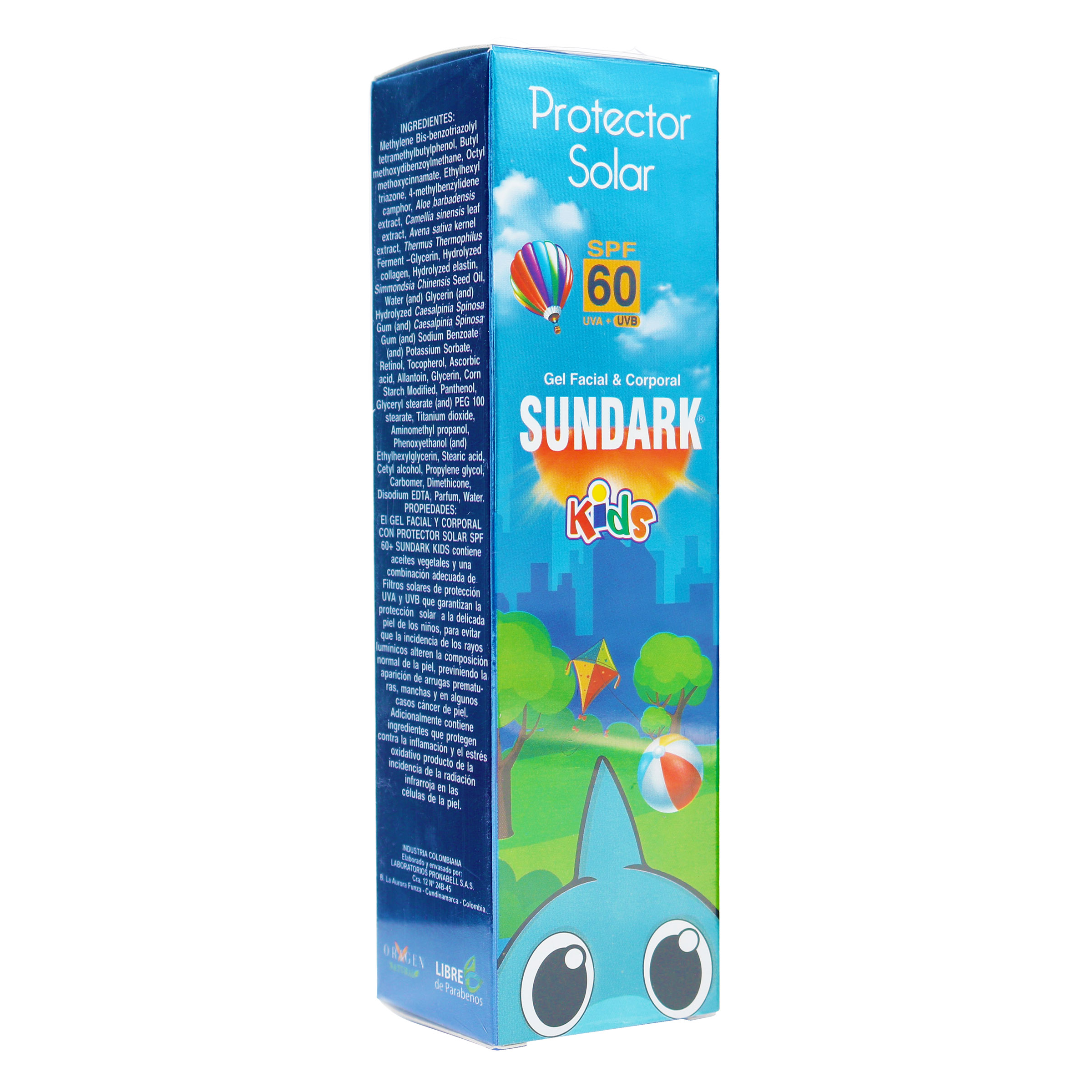 Sundark Niños SPF 60 - Bloqueador solar 120 ml