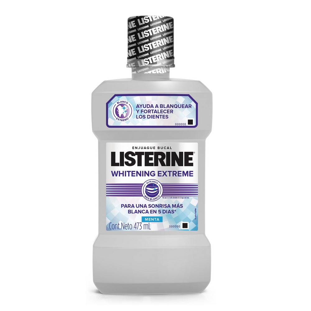 Enjuague bucal Listerine Whitening Extreme 473 ml