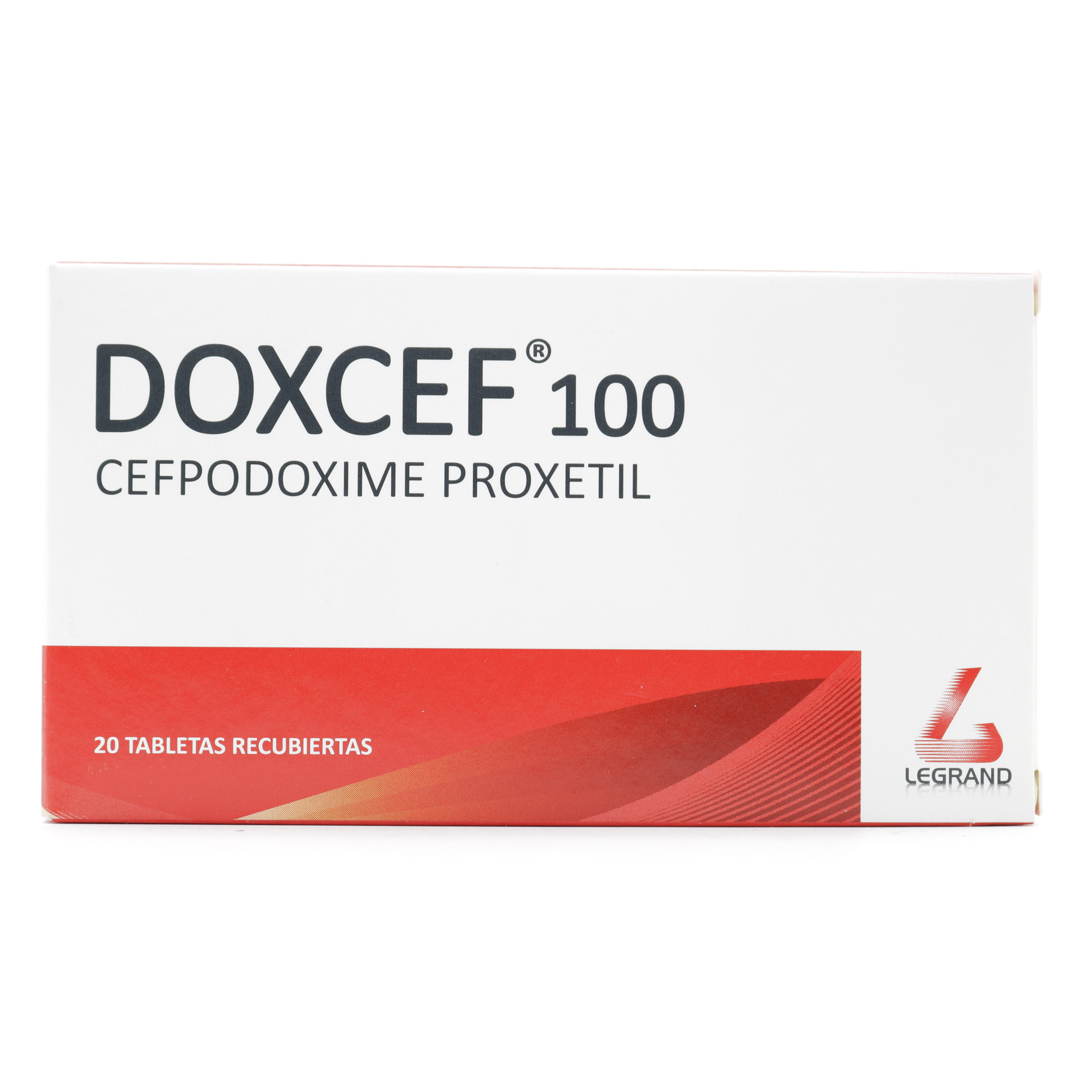 DOXCEF 100 mg – Cefpodoxima, 20 tabletas