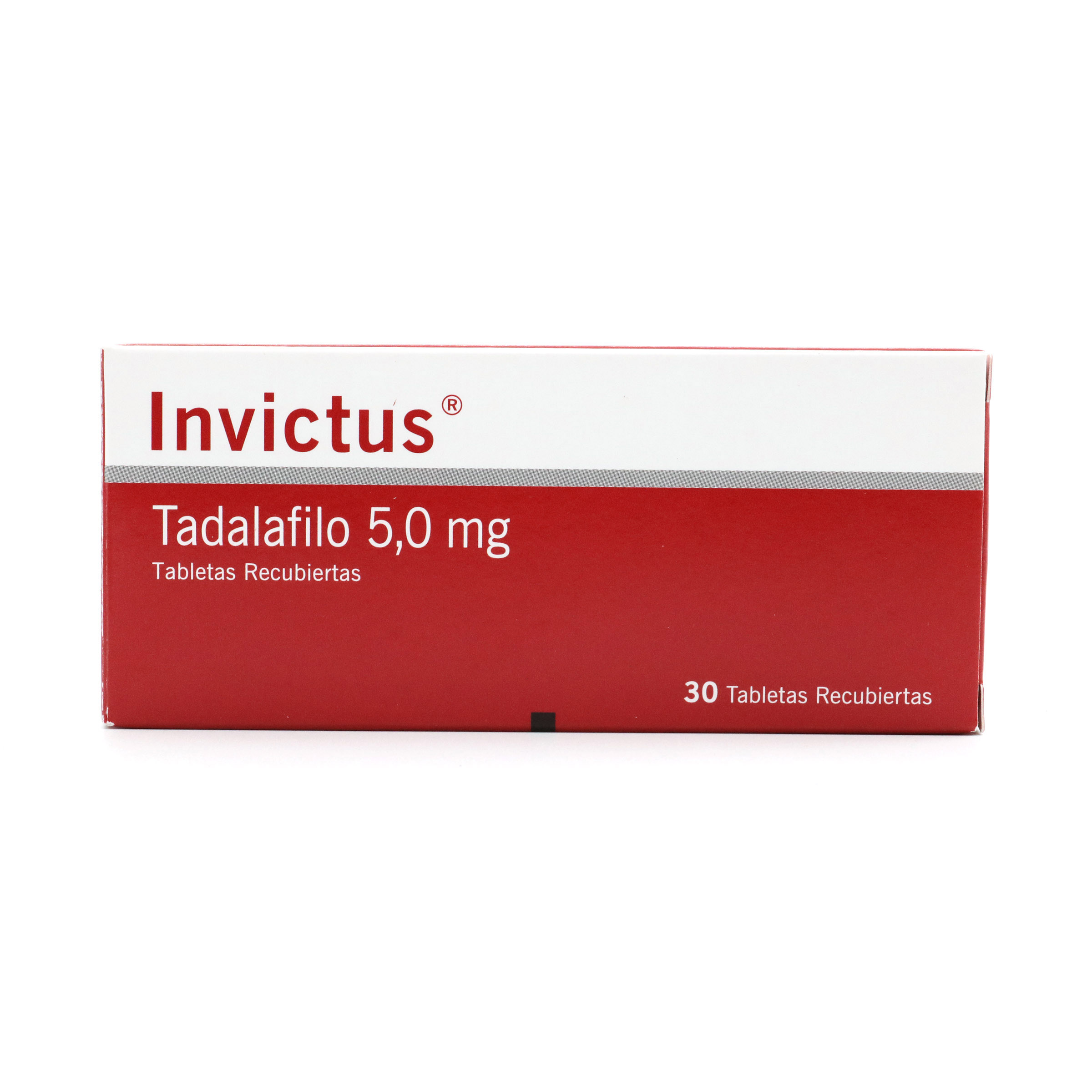 Invictus Tadalafilo 5 mg – 30 tabletas recubiertas