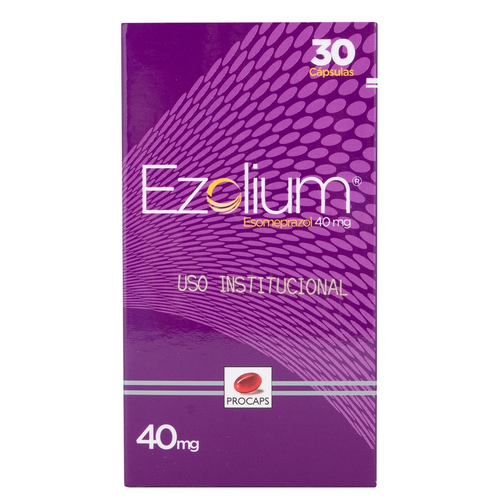 EZOLIUM 40 mg - 30 tabletas Esomeprazol