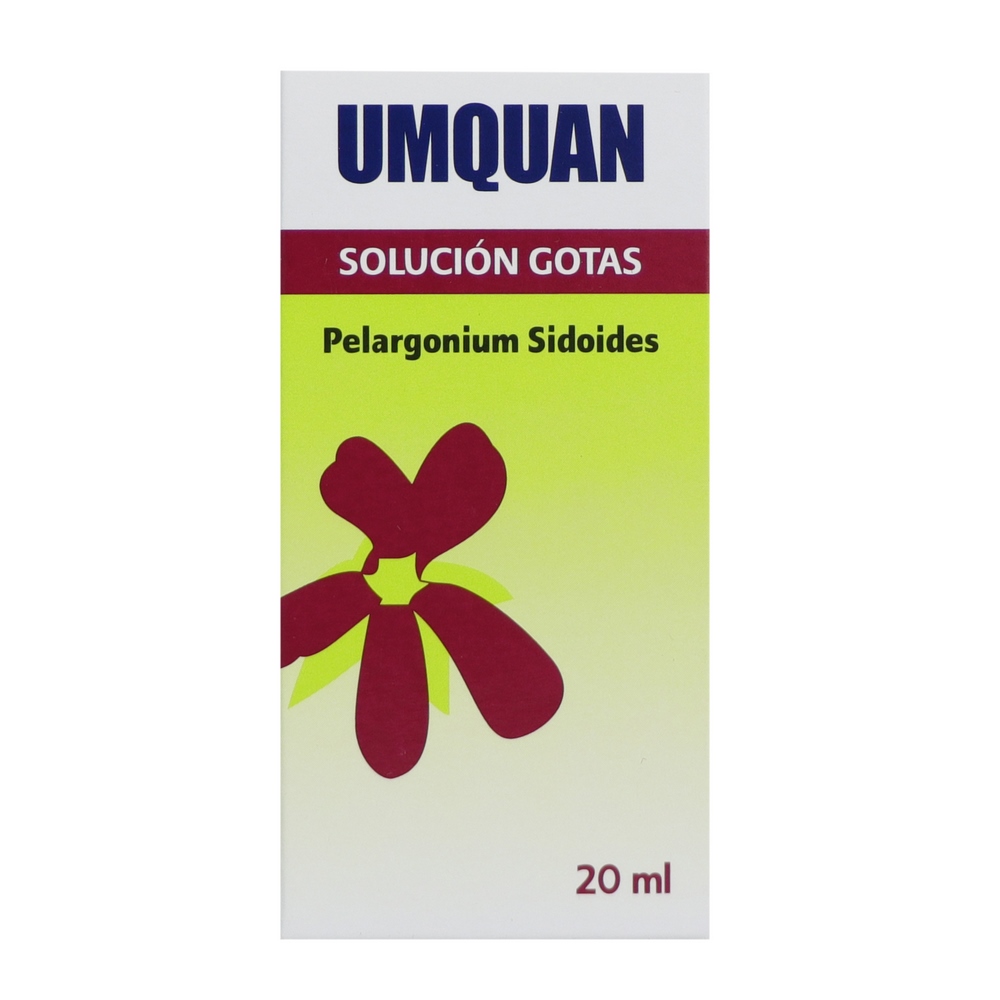 Umquan Solución Gotas 20 ml – Raíz de Pelargonio