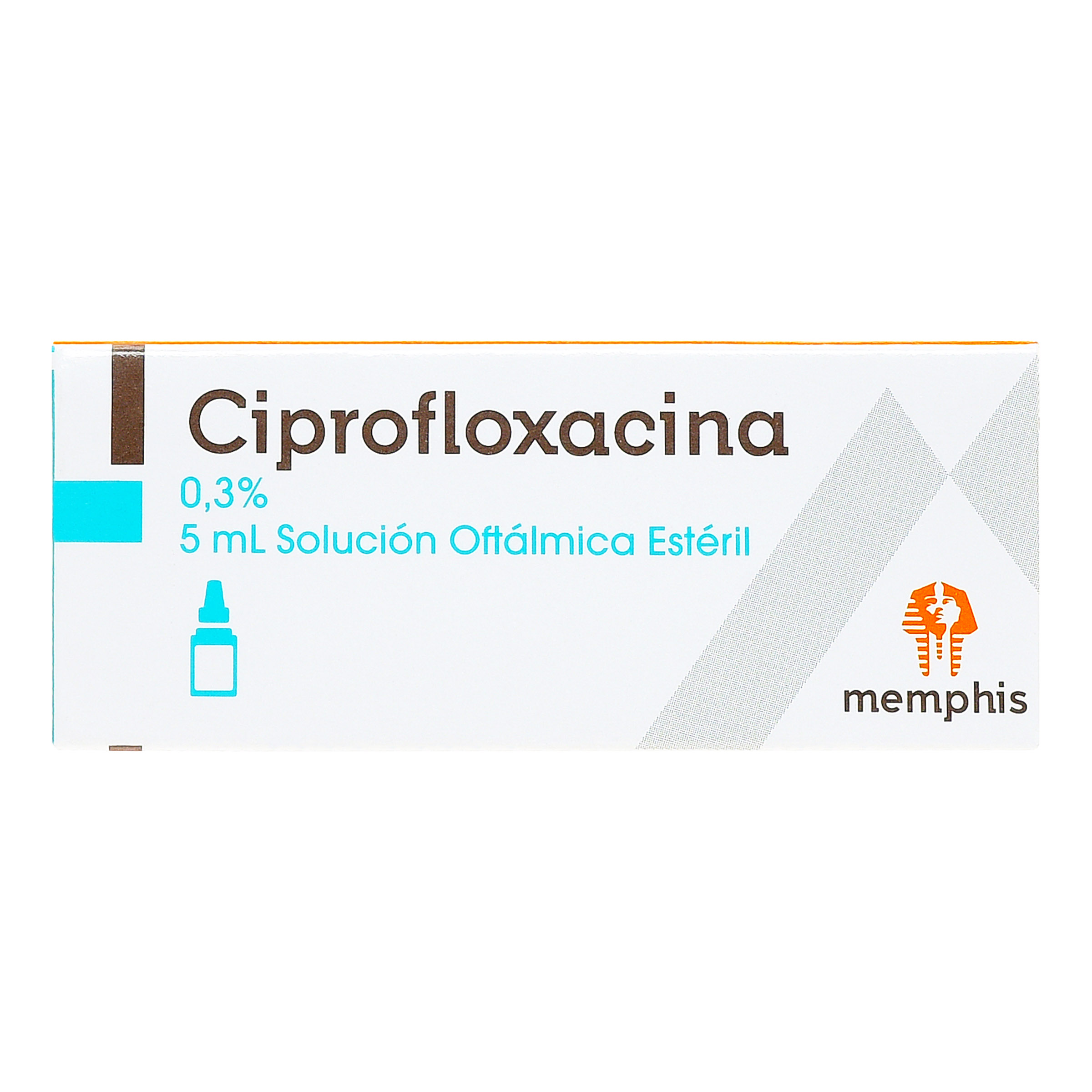 Ciprofloxacina 0.3% Gotas Oftálmicas 5 ml (MP)