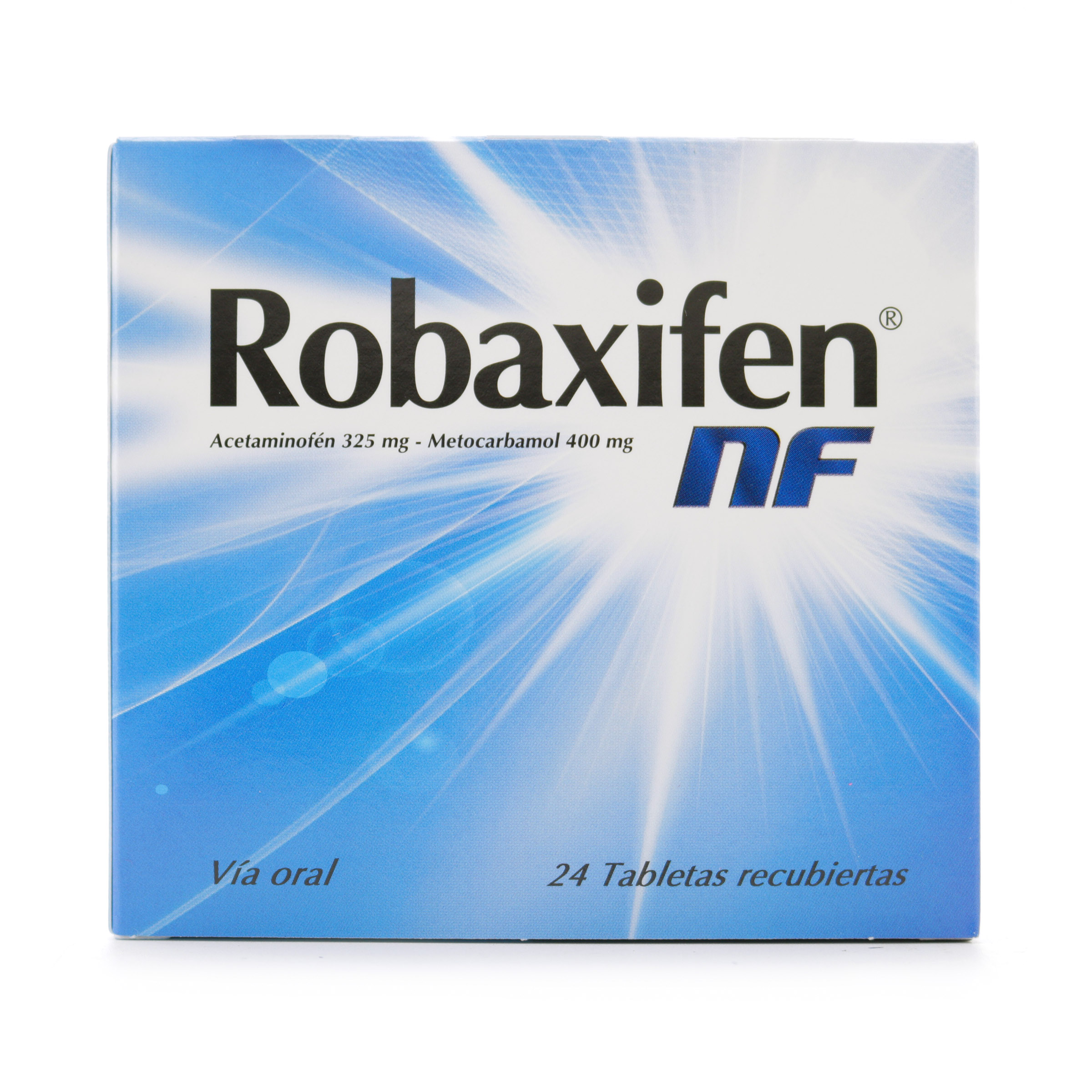 Robaxifen NF 400/325 mg – 24 tabletas