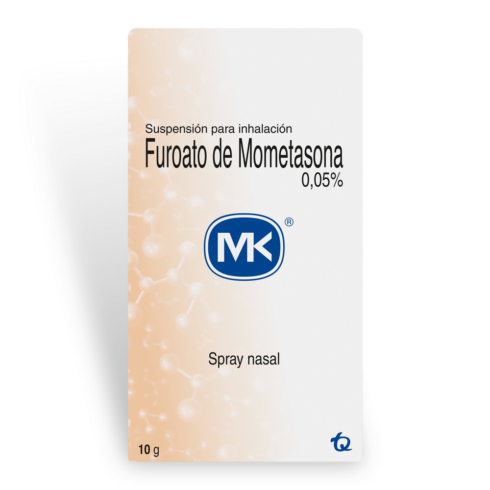 Furoato de mometasona 0.05% spray 10 g