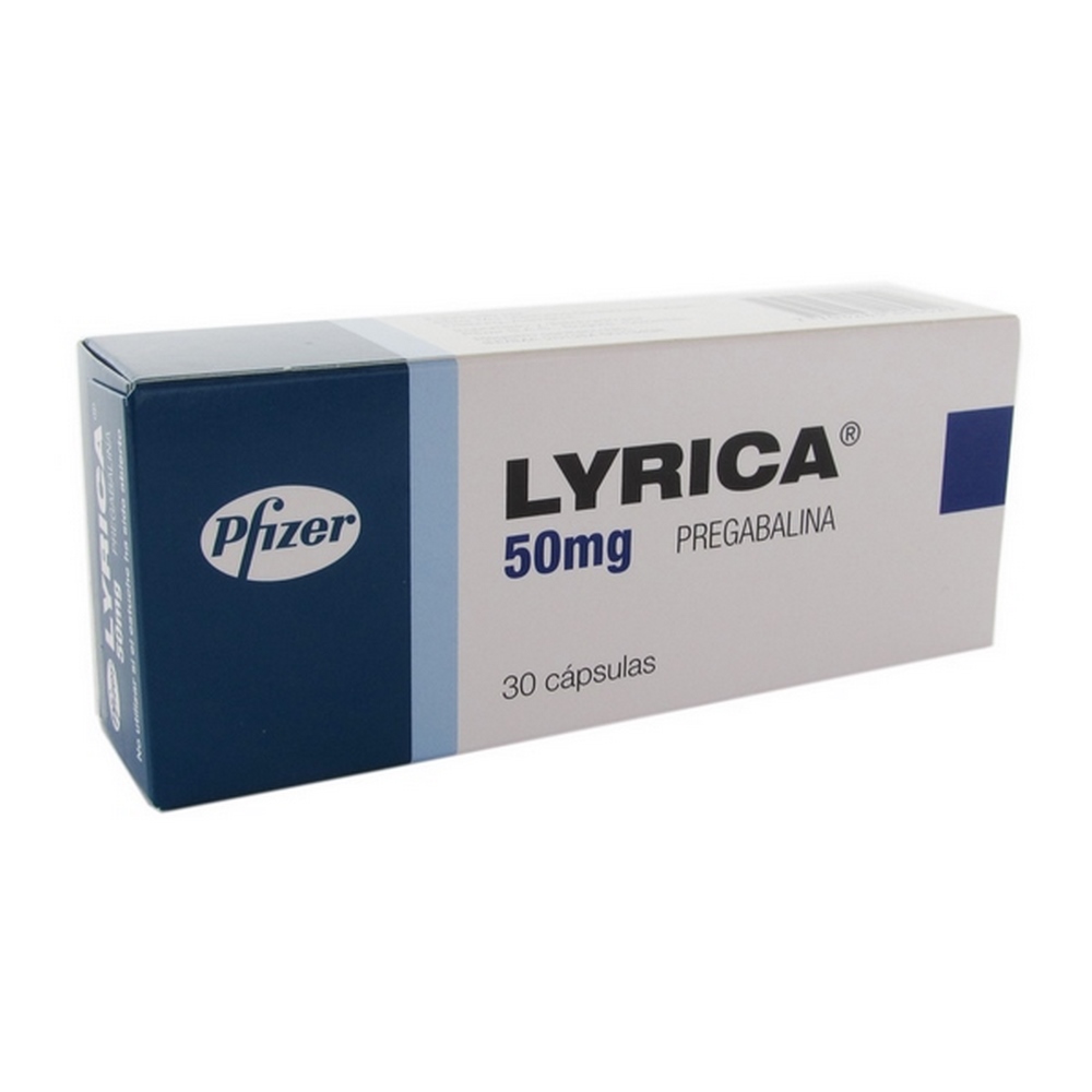 Lyrica 50 mg – 30 cápsulas (pregabalina) PFIZER