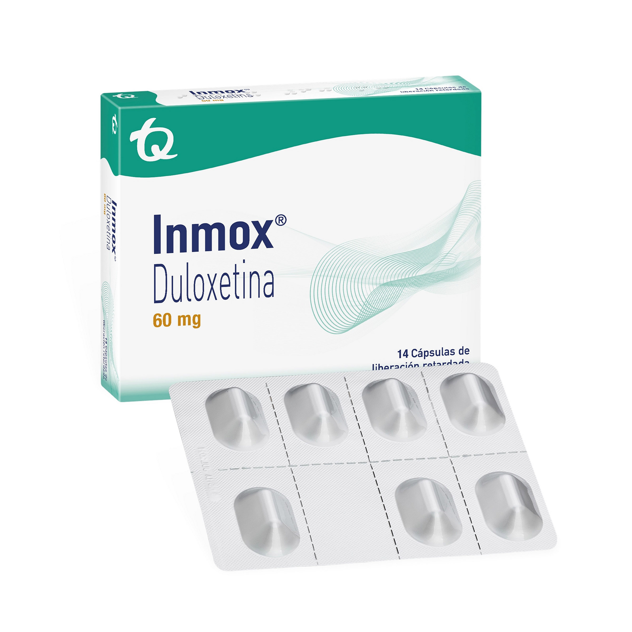 Inmox 60 mg - 14 cápsulas Duloxetina