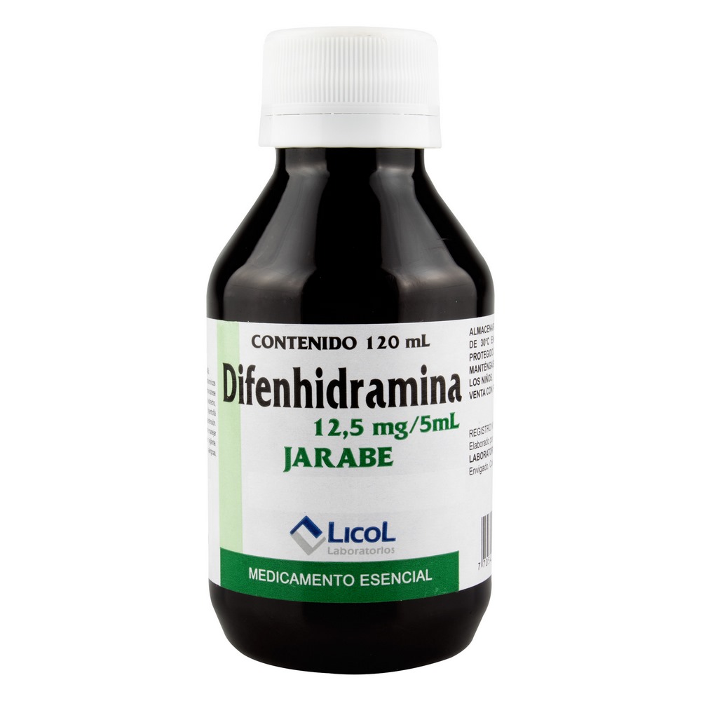 Difenhidramina Jarabe 120 ml