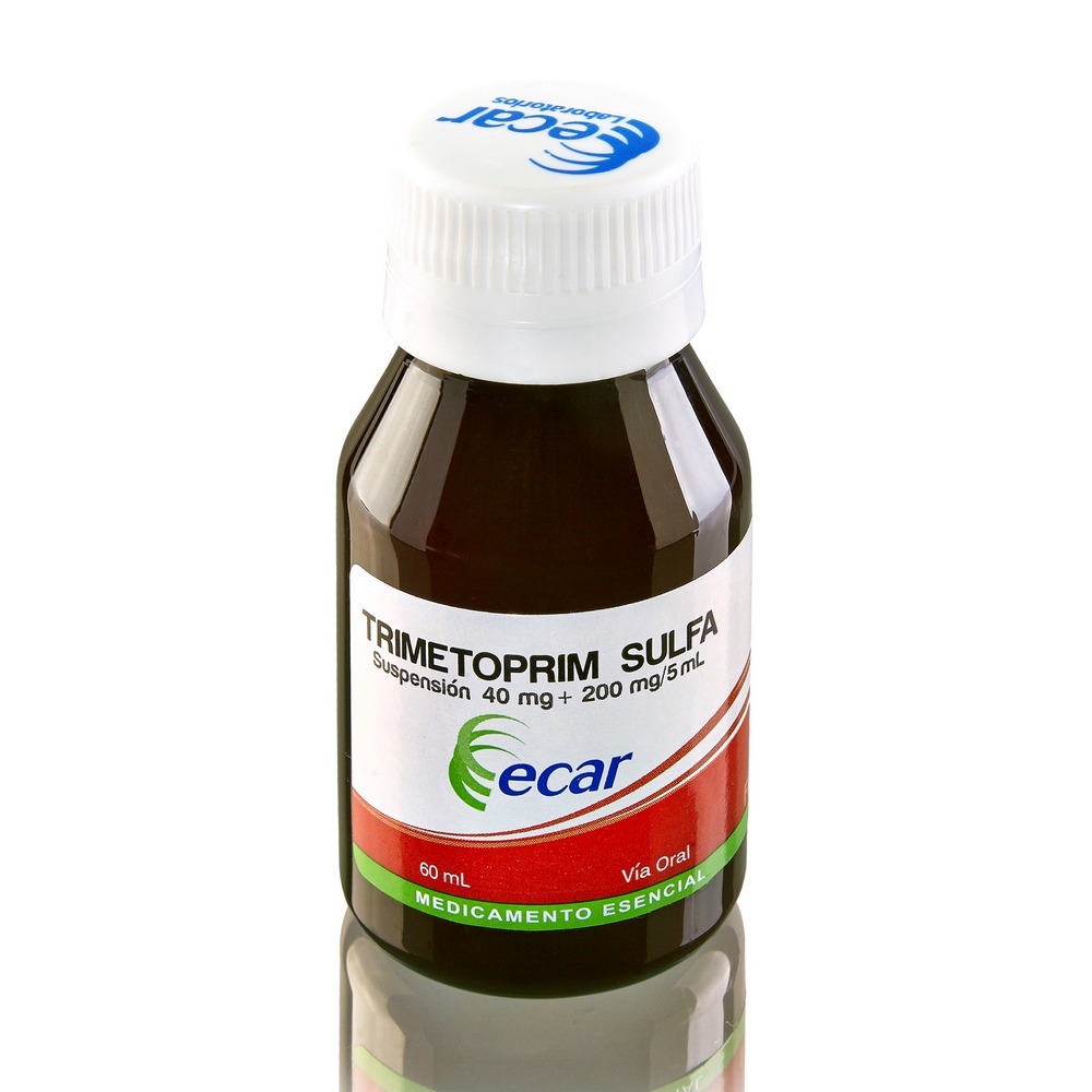 Trimetoprim Sulfametoxazol Suspensión 60 ml - ECAR LTDA
