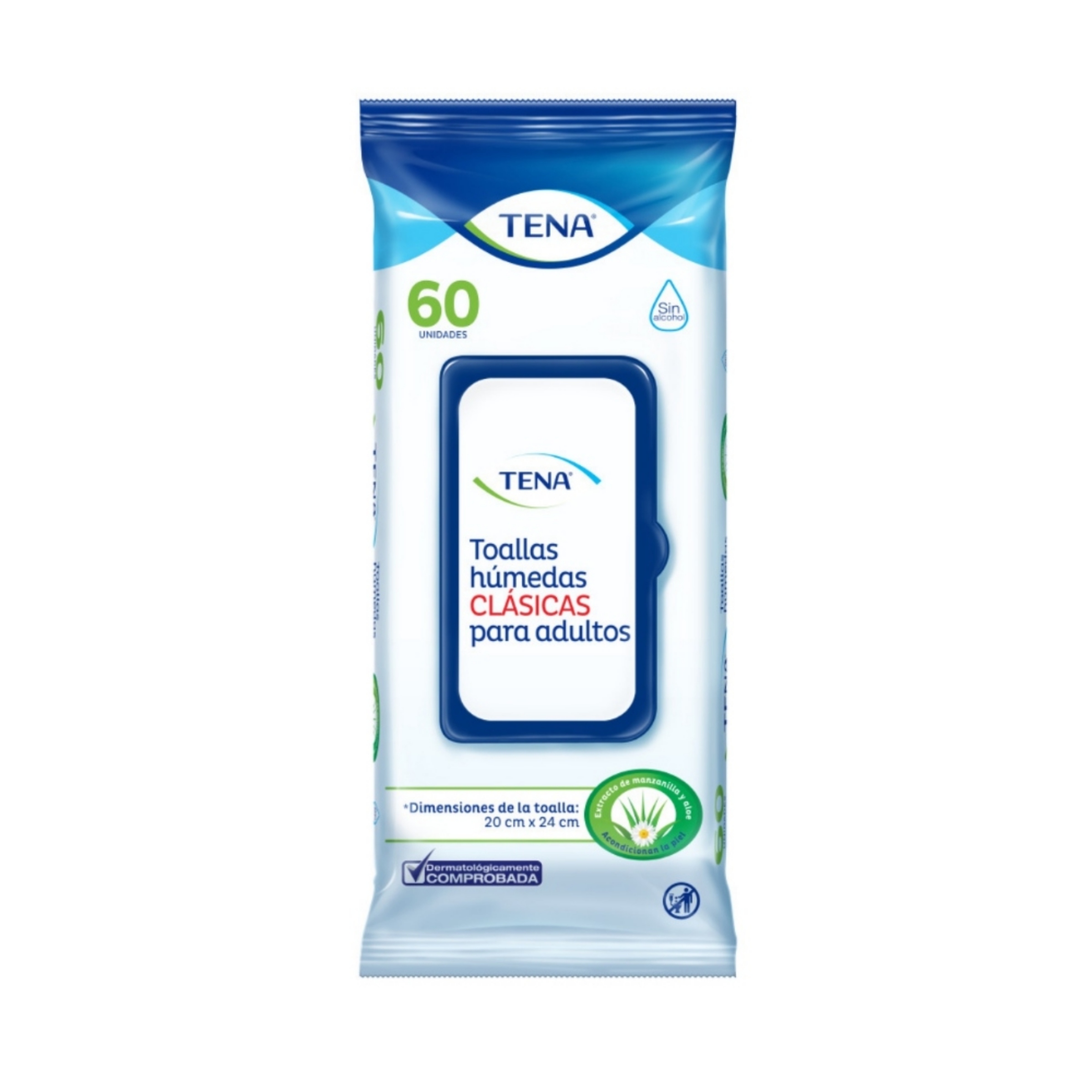 Toallitas húmedas TENA Clásicas 60 uds